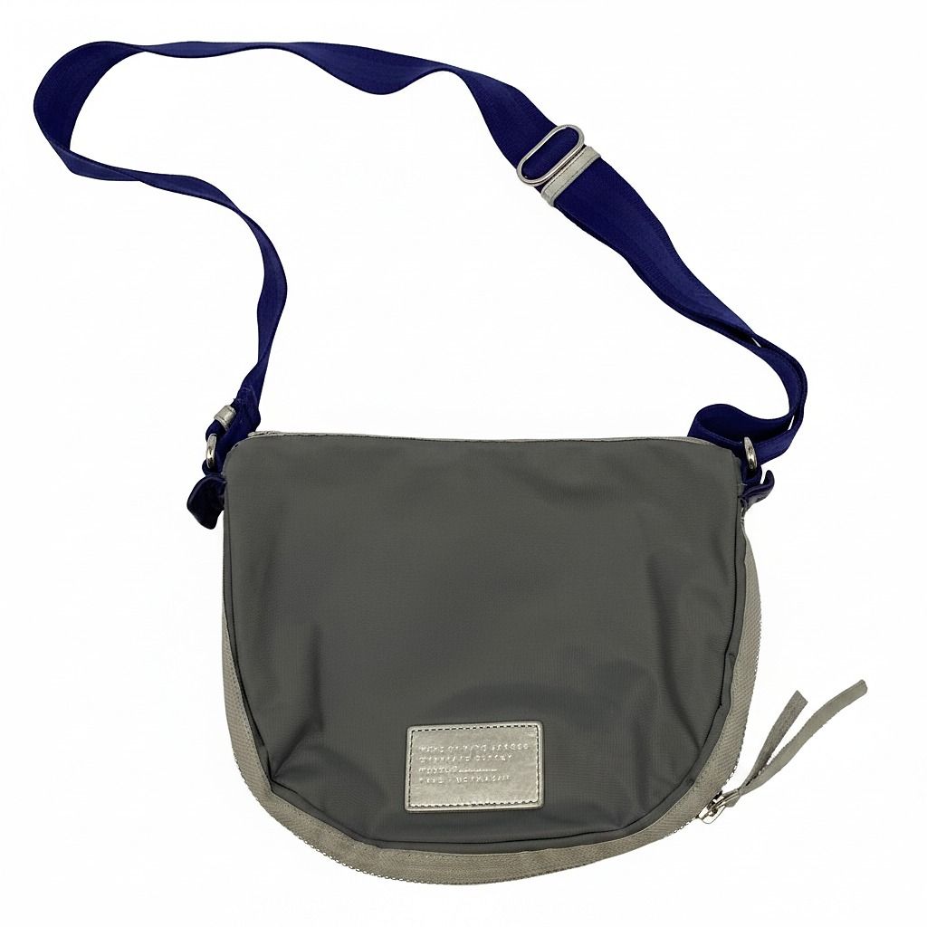 Marc Jacobs Gray Nylon Crossbody Bag