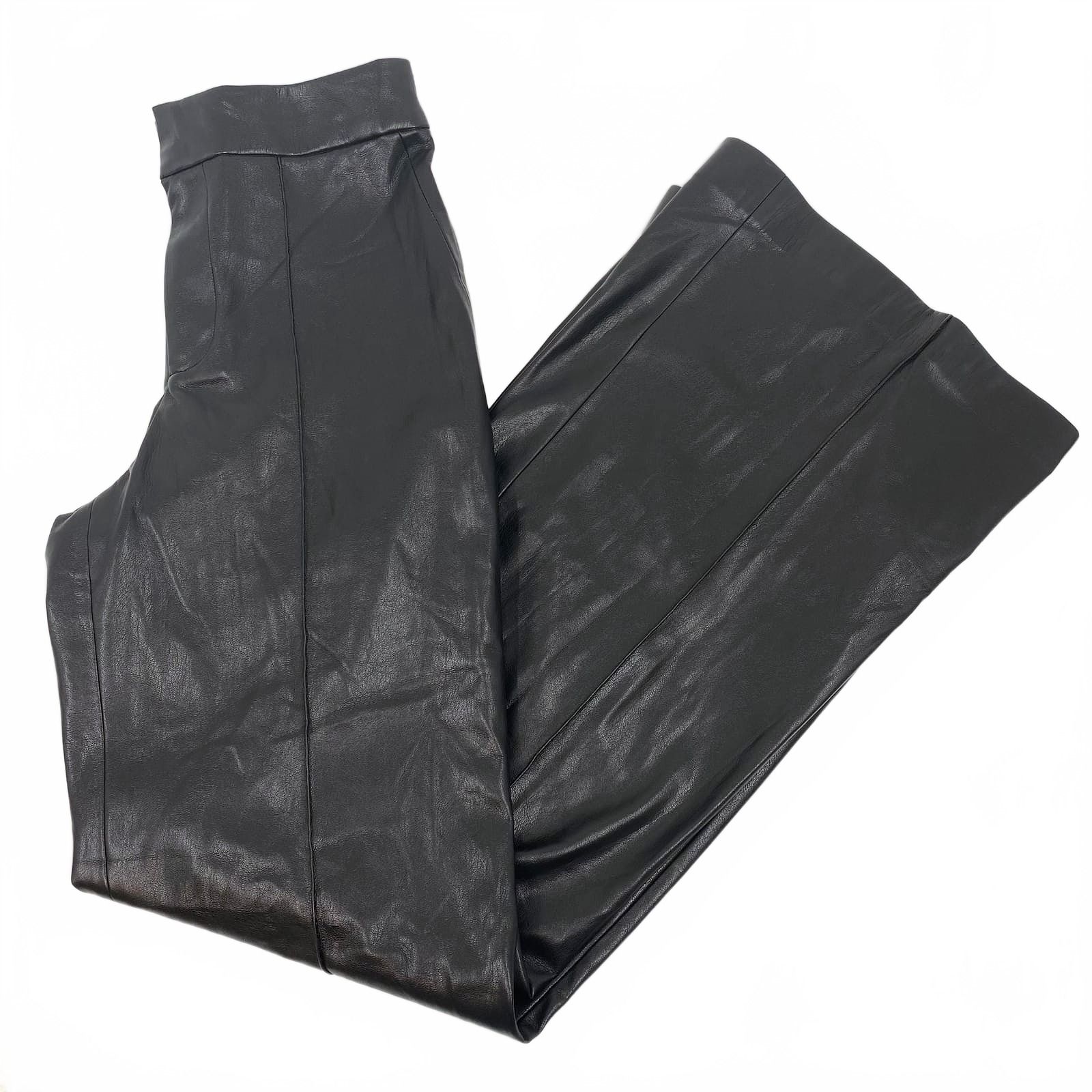 Alice + Olivia Black Wide Leg Pants