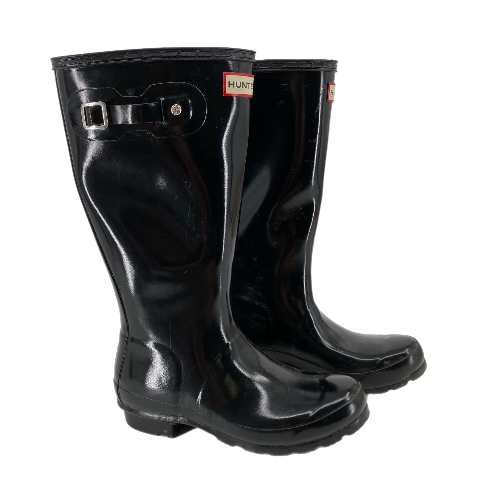 Hunter Black Rubber Rain & Snow Boots