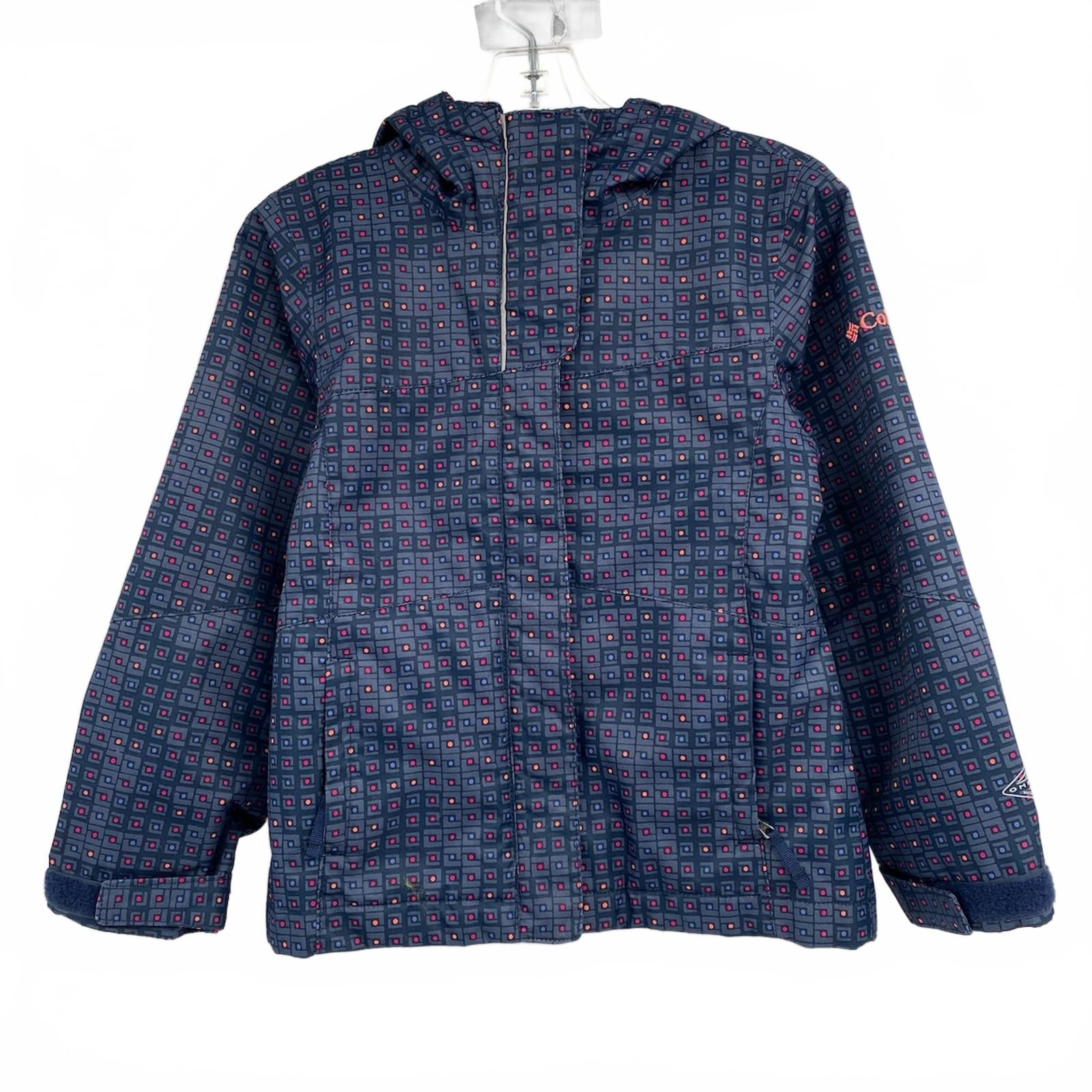 Columbia Navy Blue Zip-Up Jacket