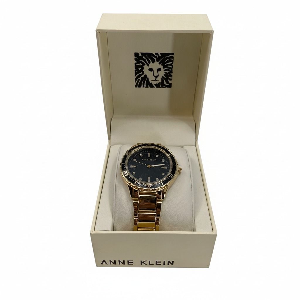 Anne Klein Green Gold Watches Accessory