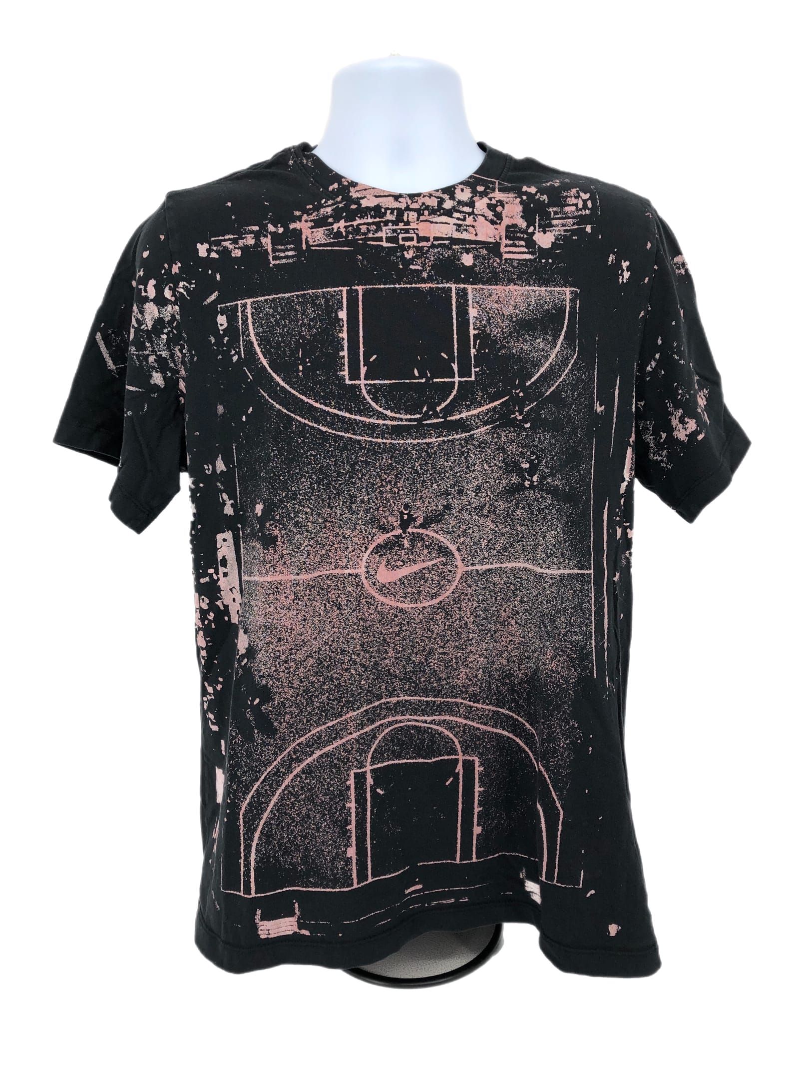 Nike Black Short Sleeve Tee Round Neck