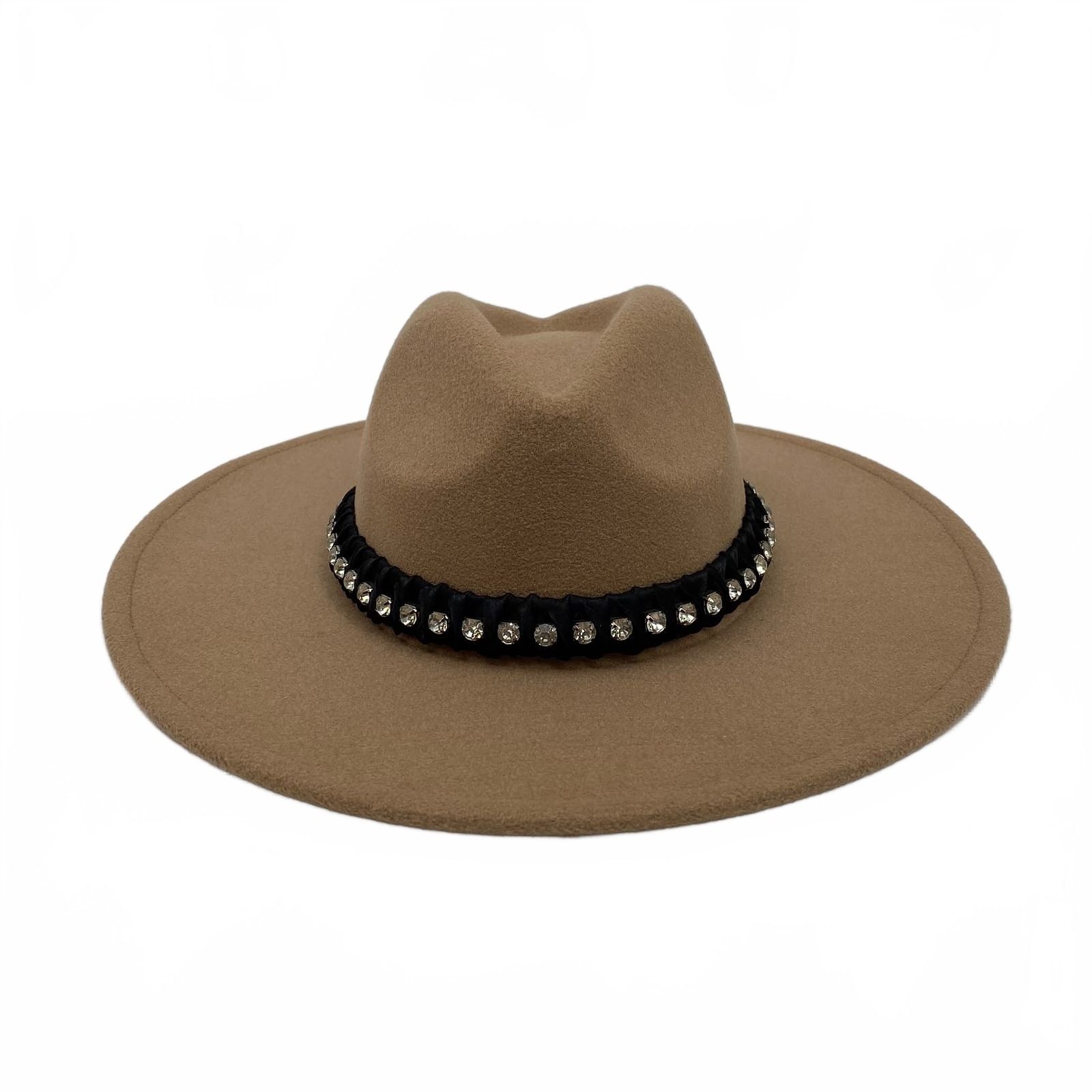 Glitzy Bella Tan Cowboy Hat