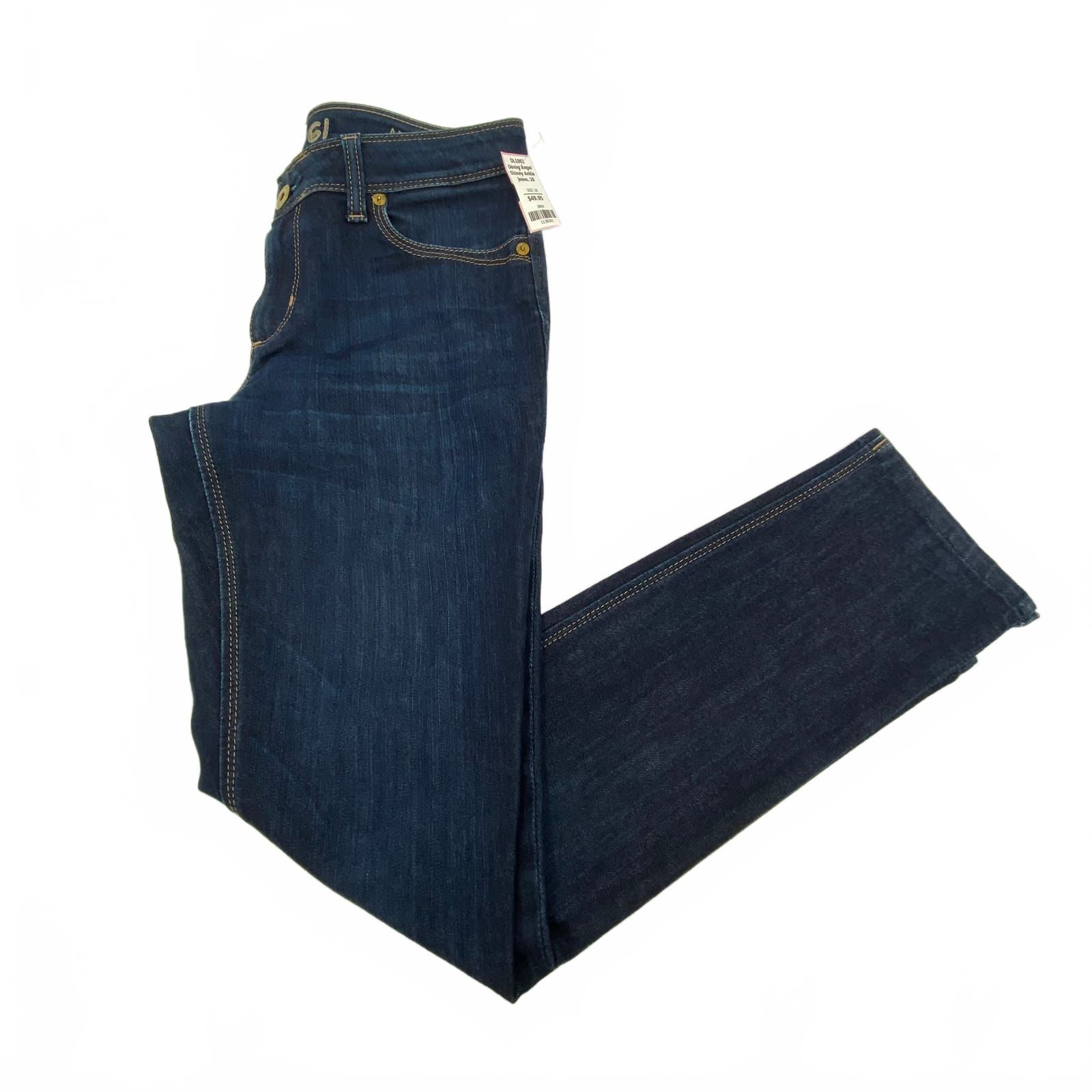 DL1961 Blue Skinny Ankle Jeans