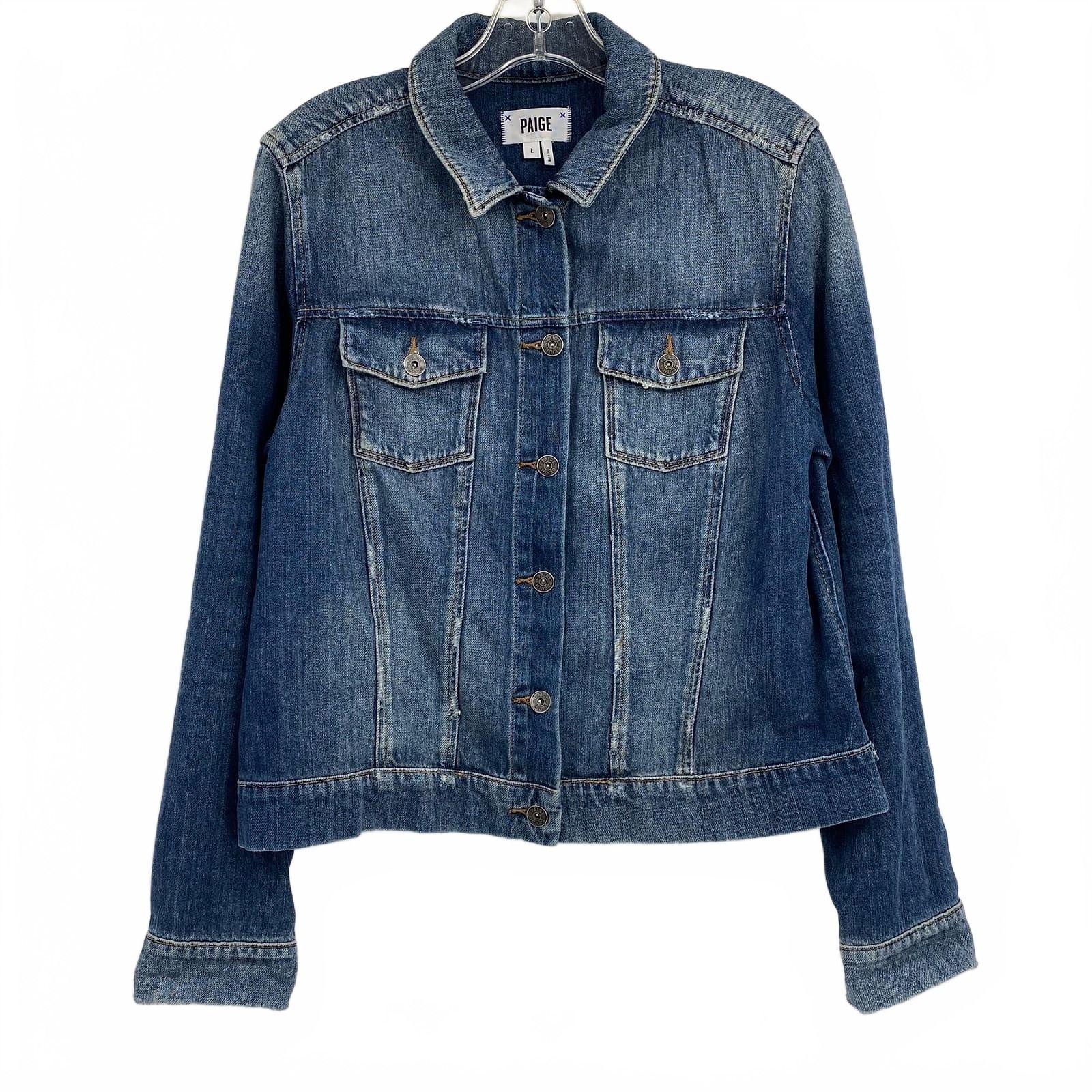 PAIGE Blue Denim Jacket