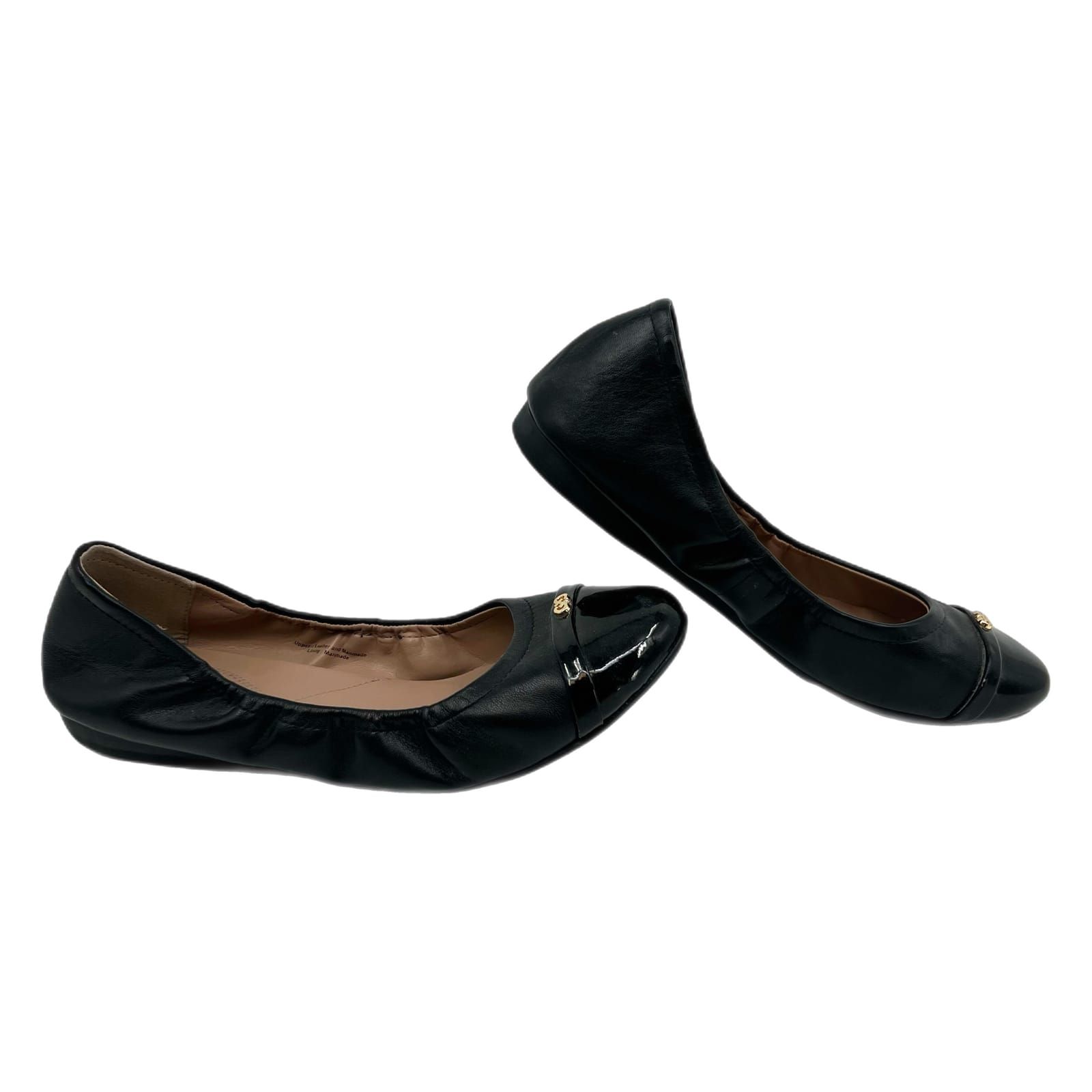 Cole Haan Black Classic Leather Flats