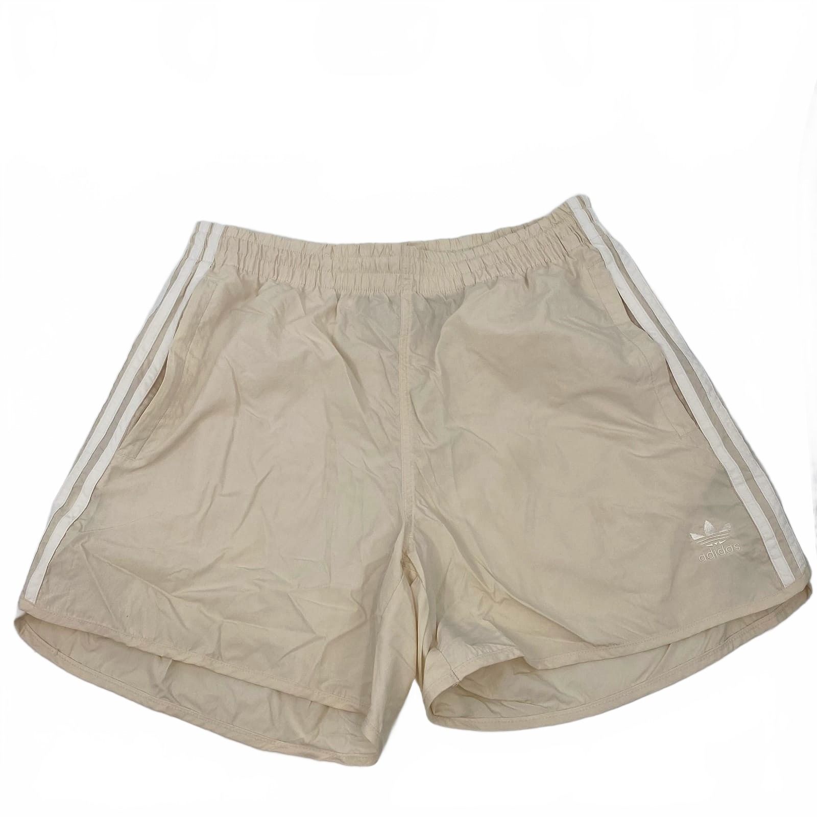 Adidas Beige Athletic Shorts