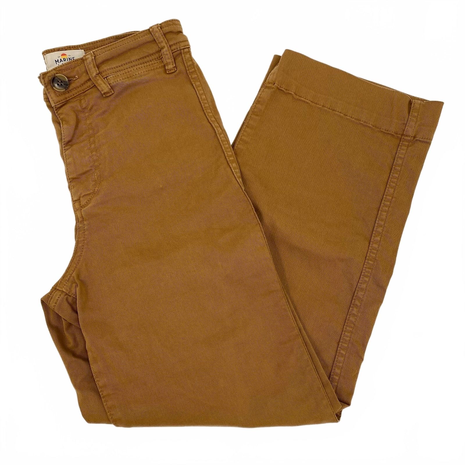 Marine Layer Brown High Rise Pants
