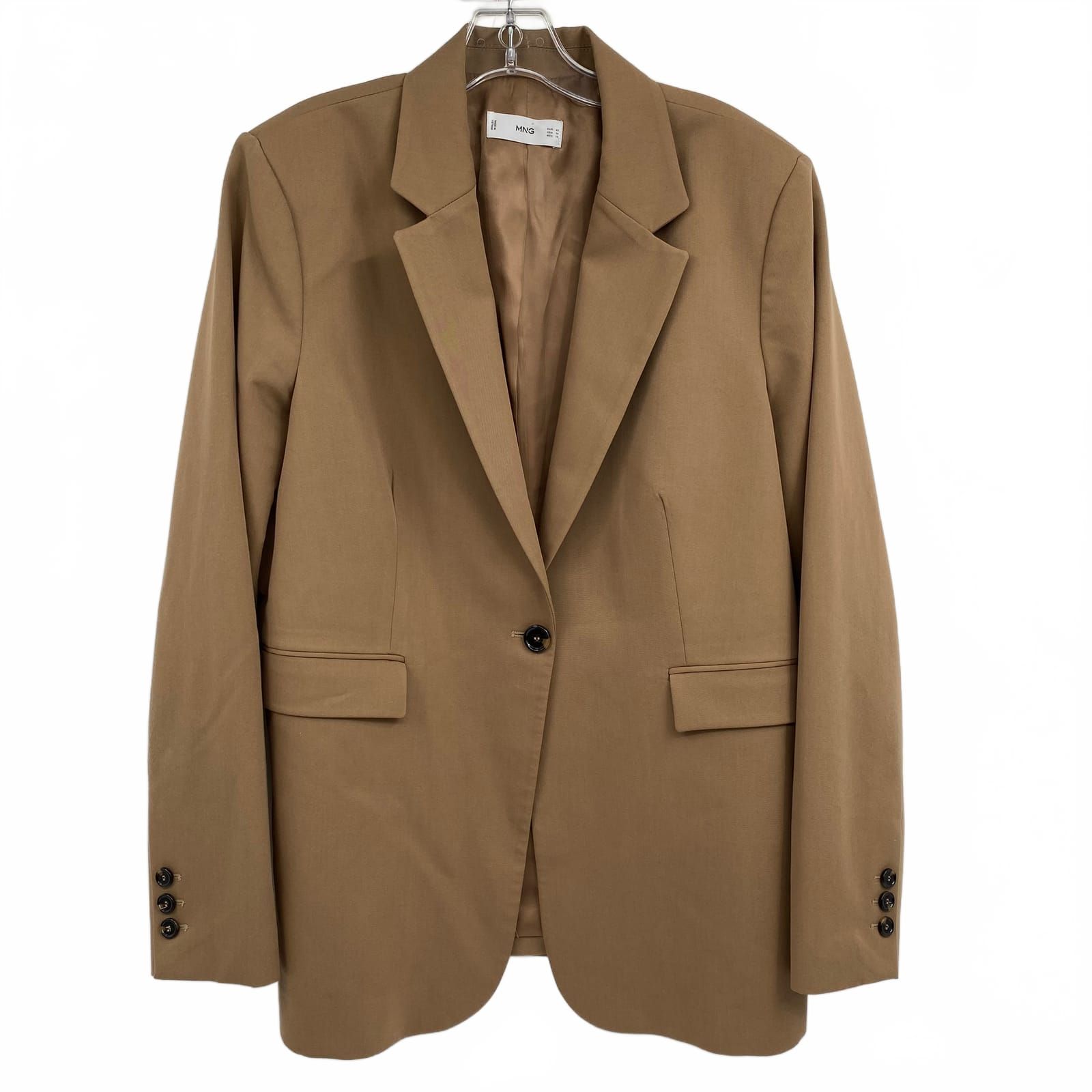 MNG Brown Blazer Suit Jacket