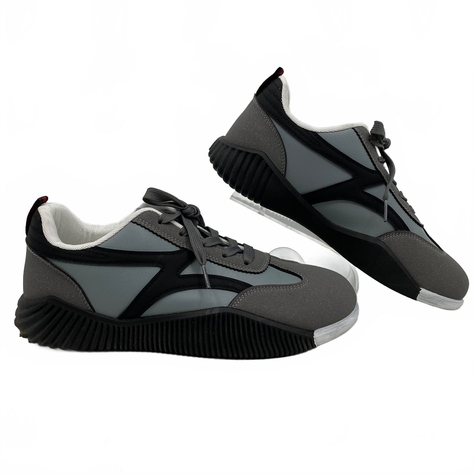 De Florance Gray Black Sneakers