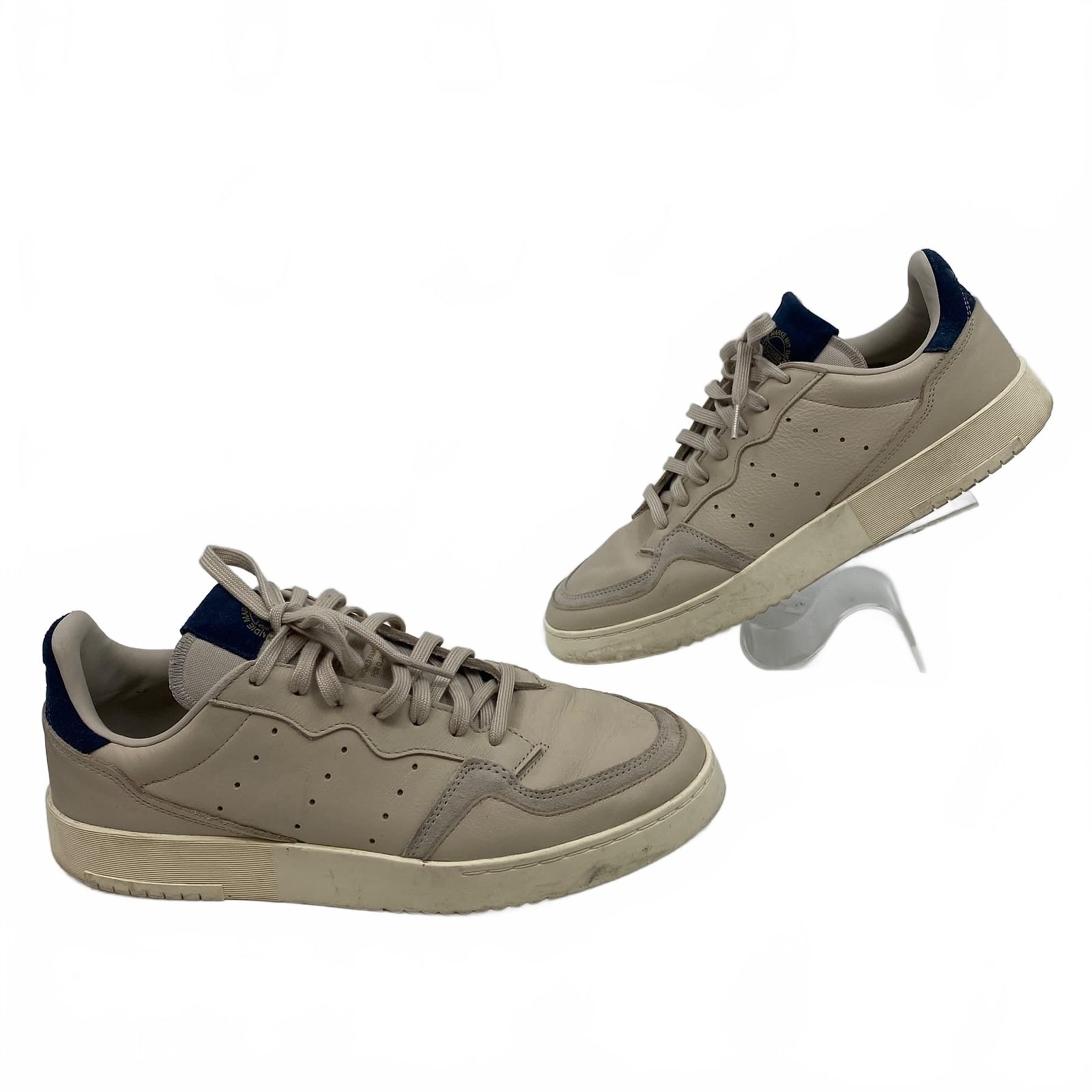 Adidas Beige-Blue Supercourt Sneakers