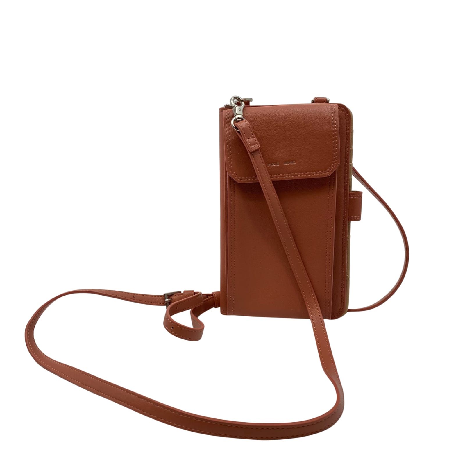 Pixie Mood Pink Faux Leather Crossbody Bag