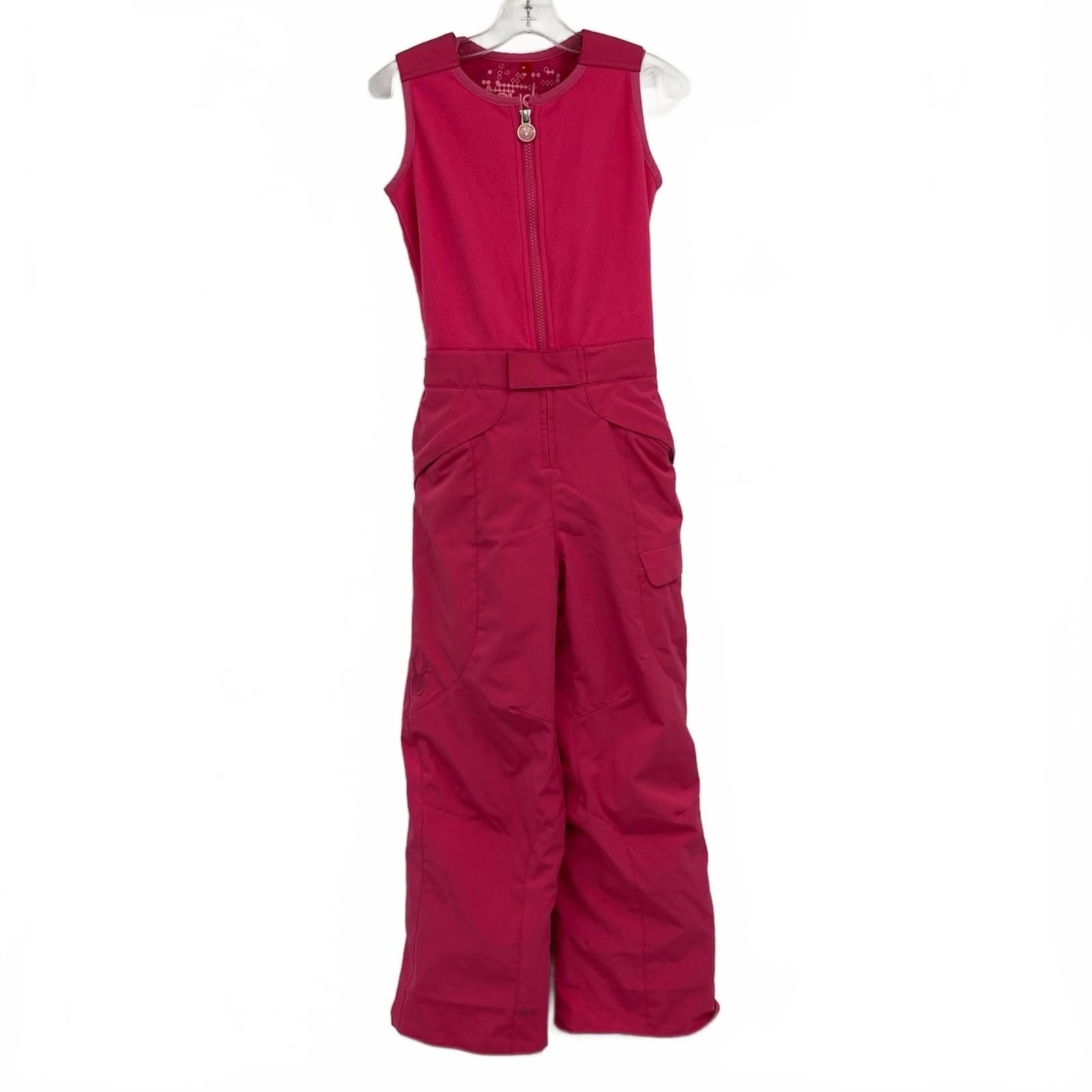 Spyder Pink Overalls Snow Pants