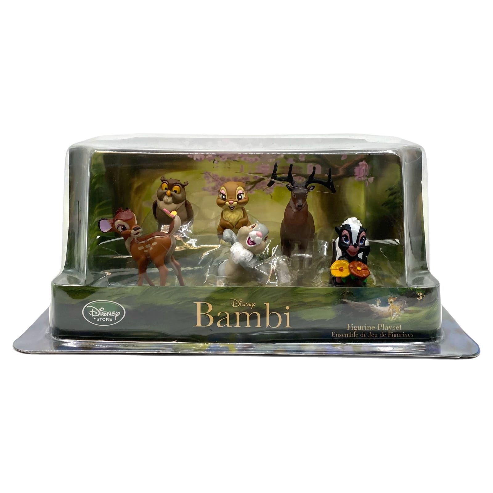 Disney Brown Bambi 6 Figurine Playset