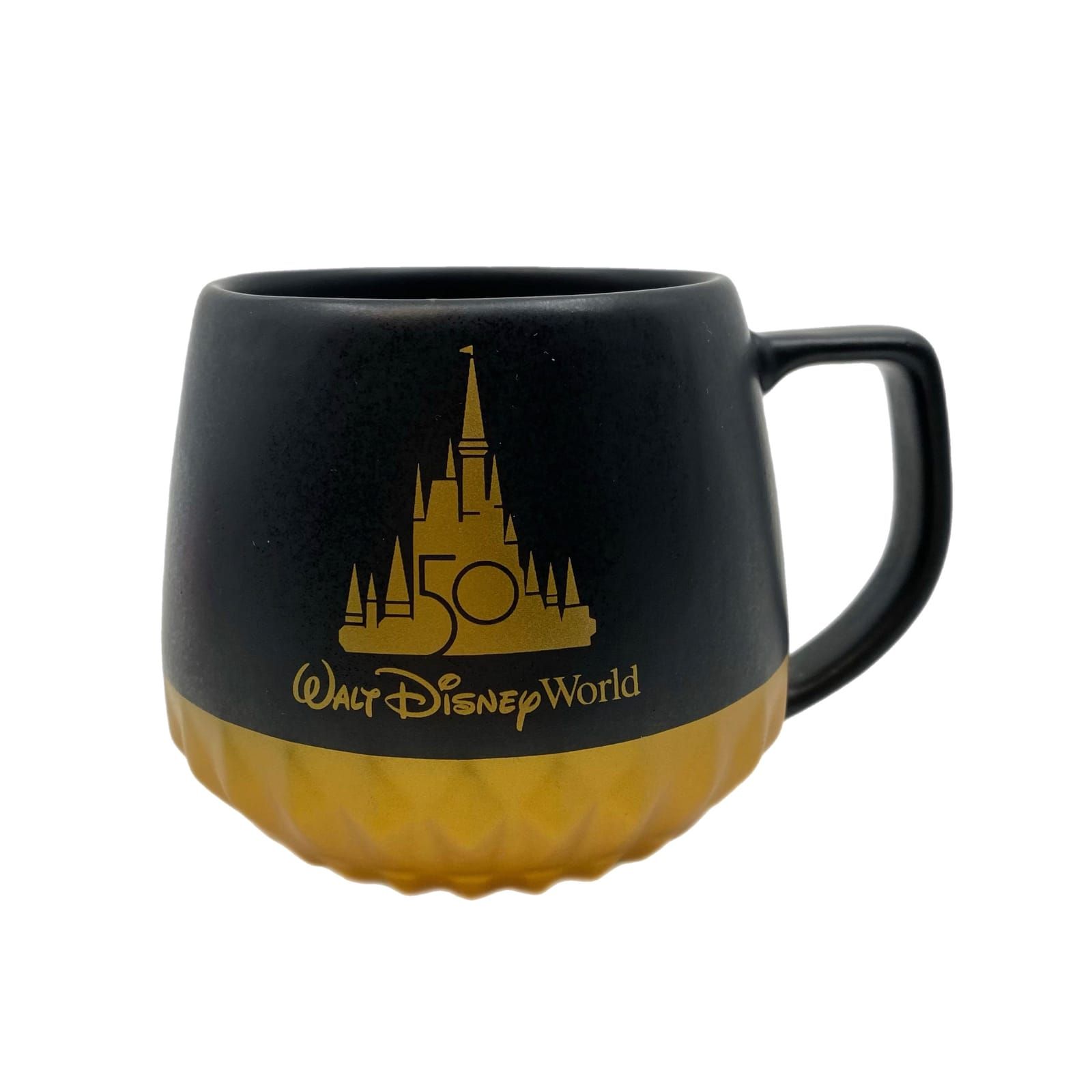 Starbucks Black Gold Disney World 50th Anniversary Mug