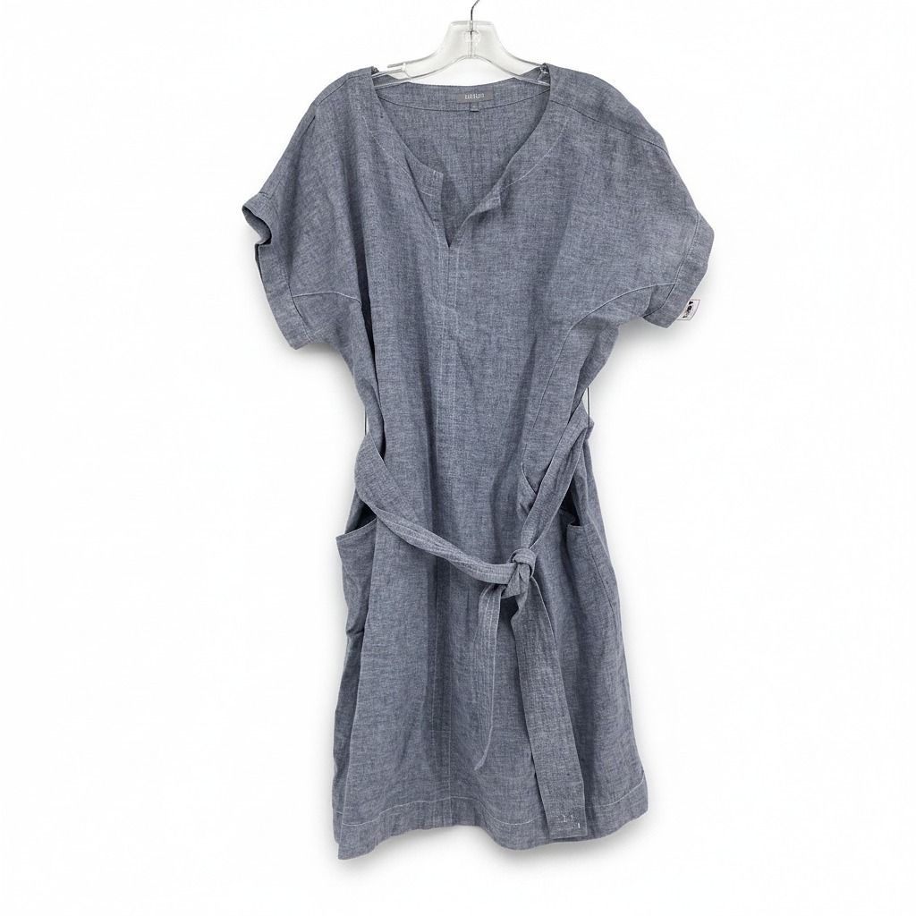 Habitat Linen Blend Belted Mini Dress