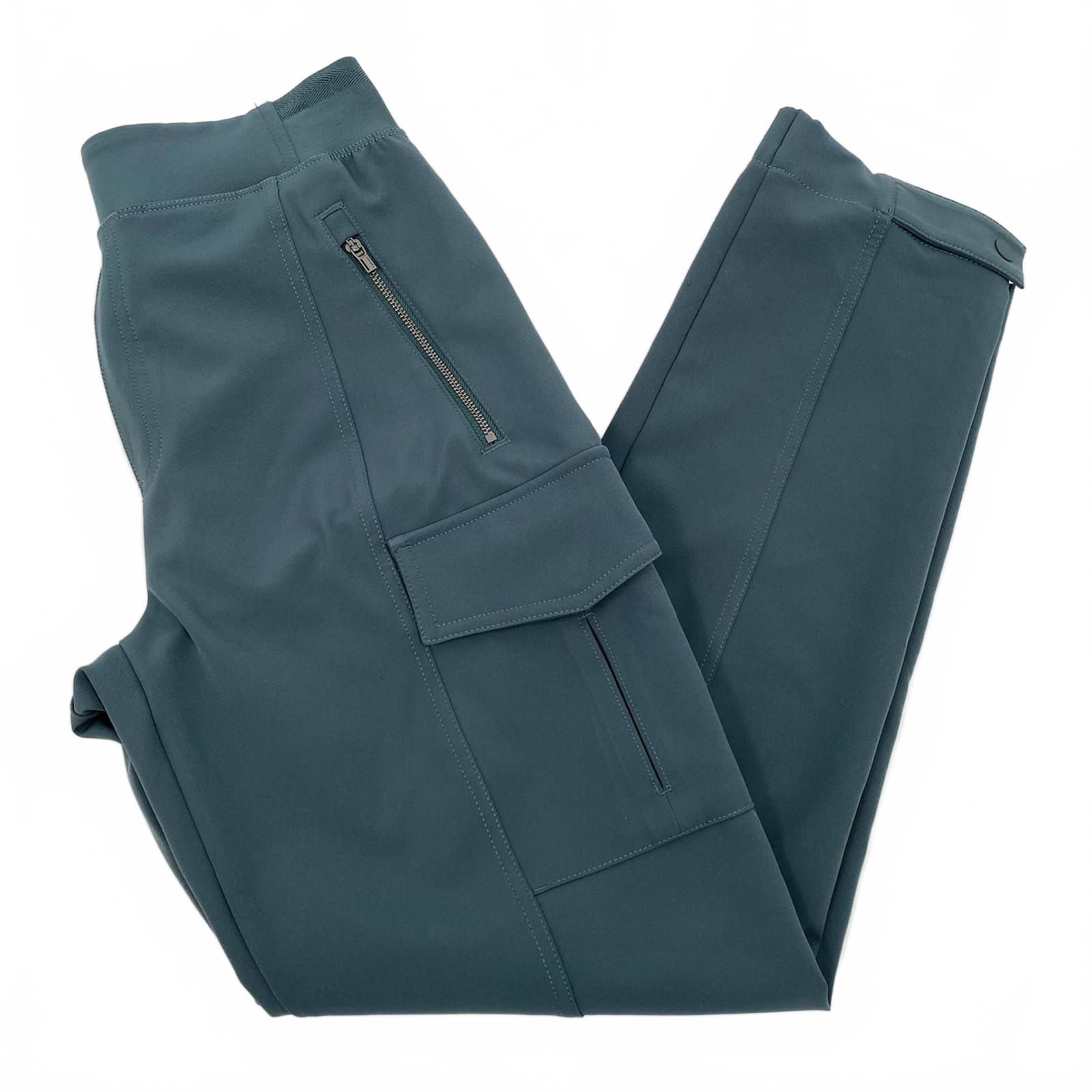 Athleta Teal Cargo Pants