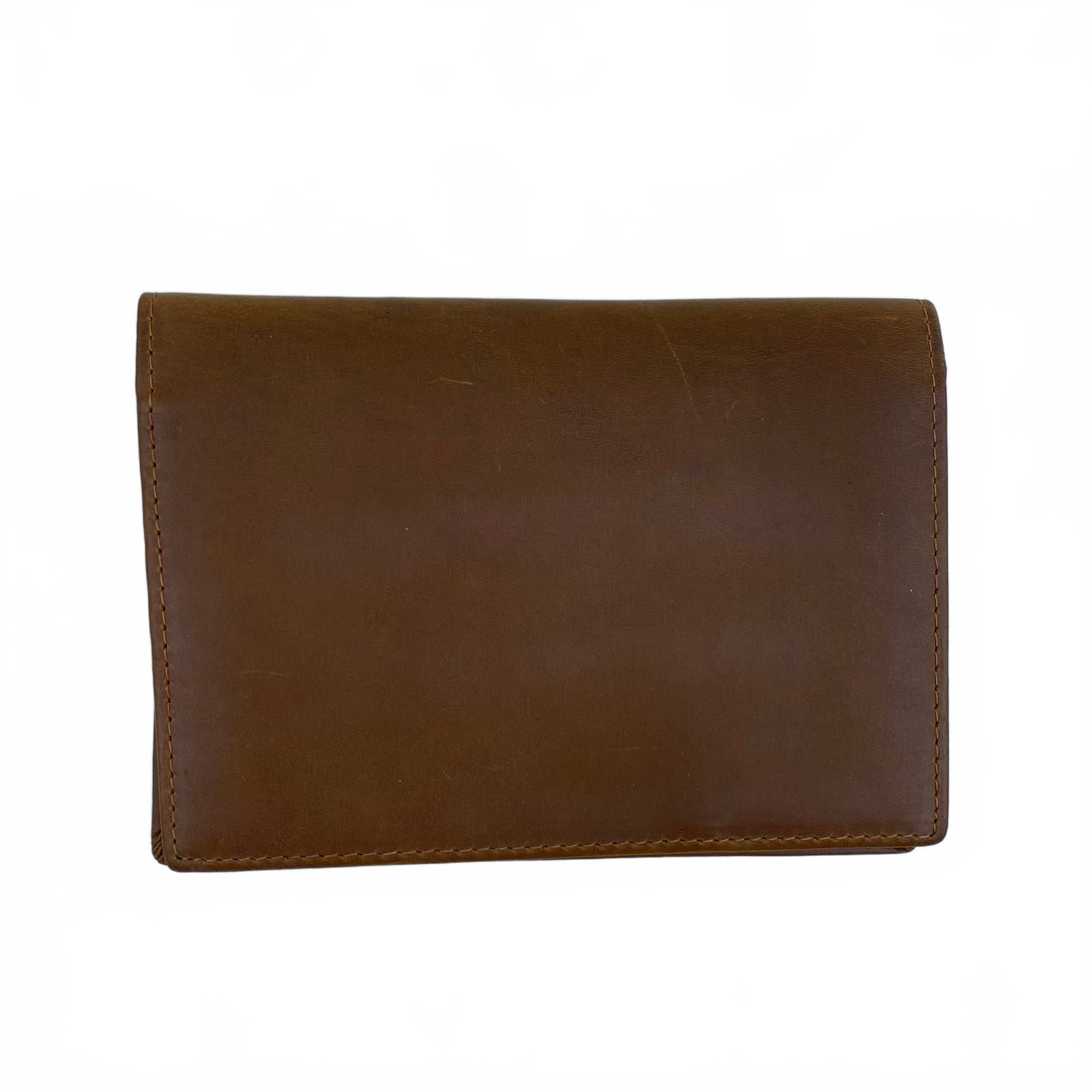 Polare Brown Leather Key & Card Holder