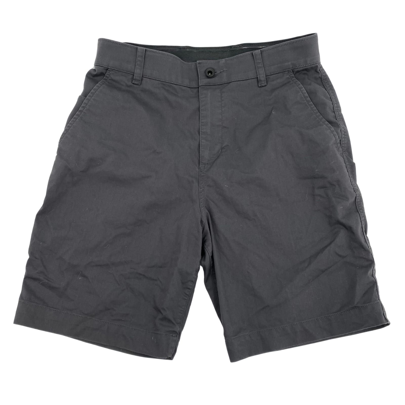 Nike Gray Athletic Shorts 7.5 in inseam High Rise Straight Leg