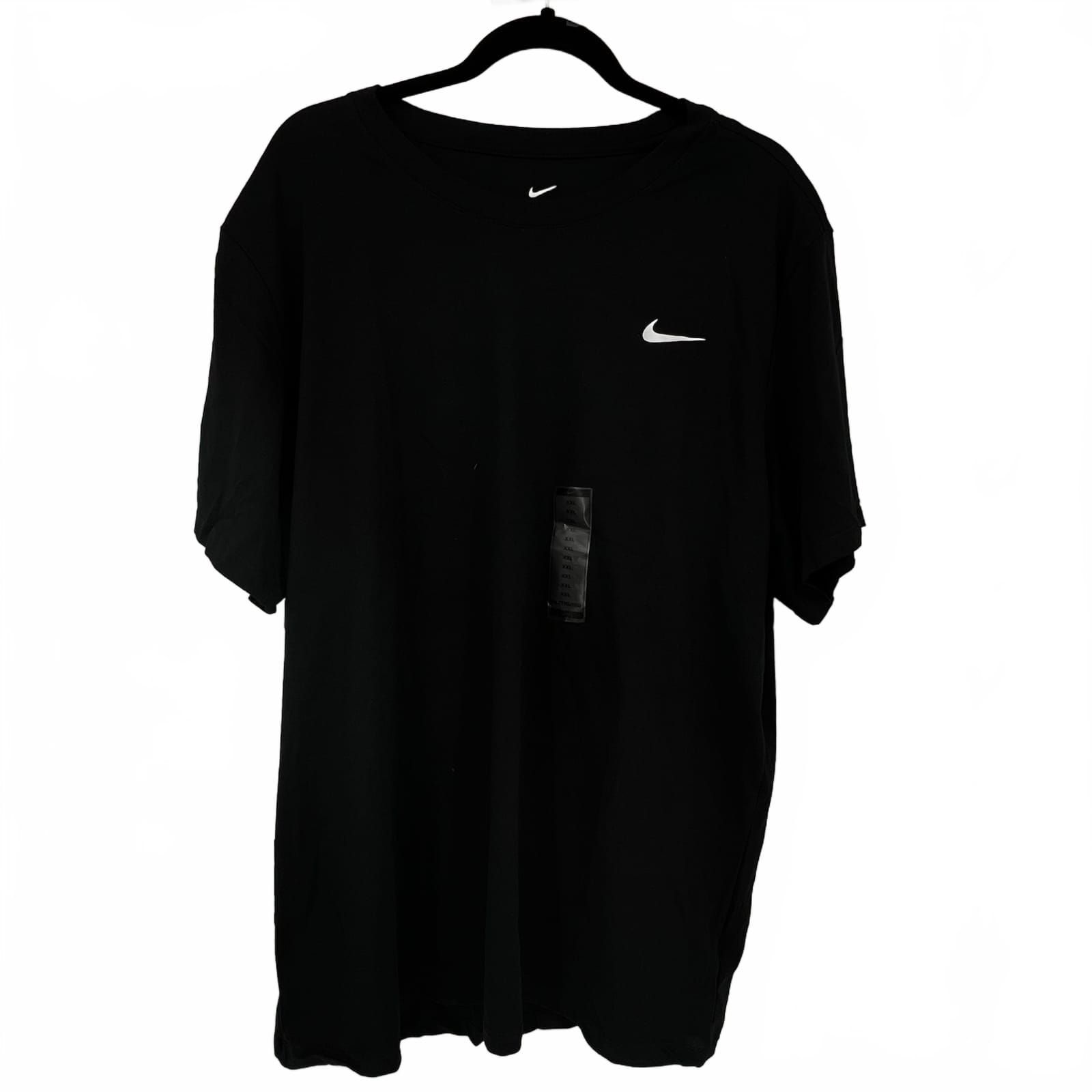 Nike Black Cotton-Poly Tee