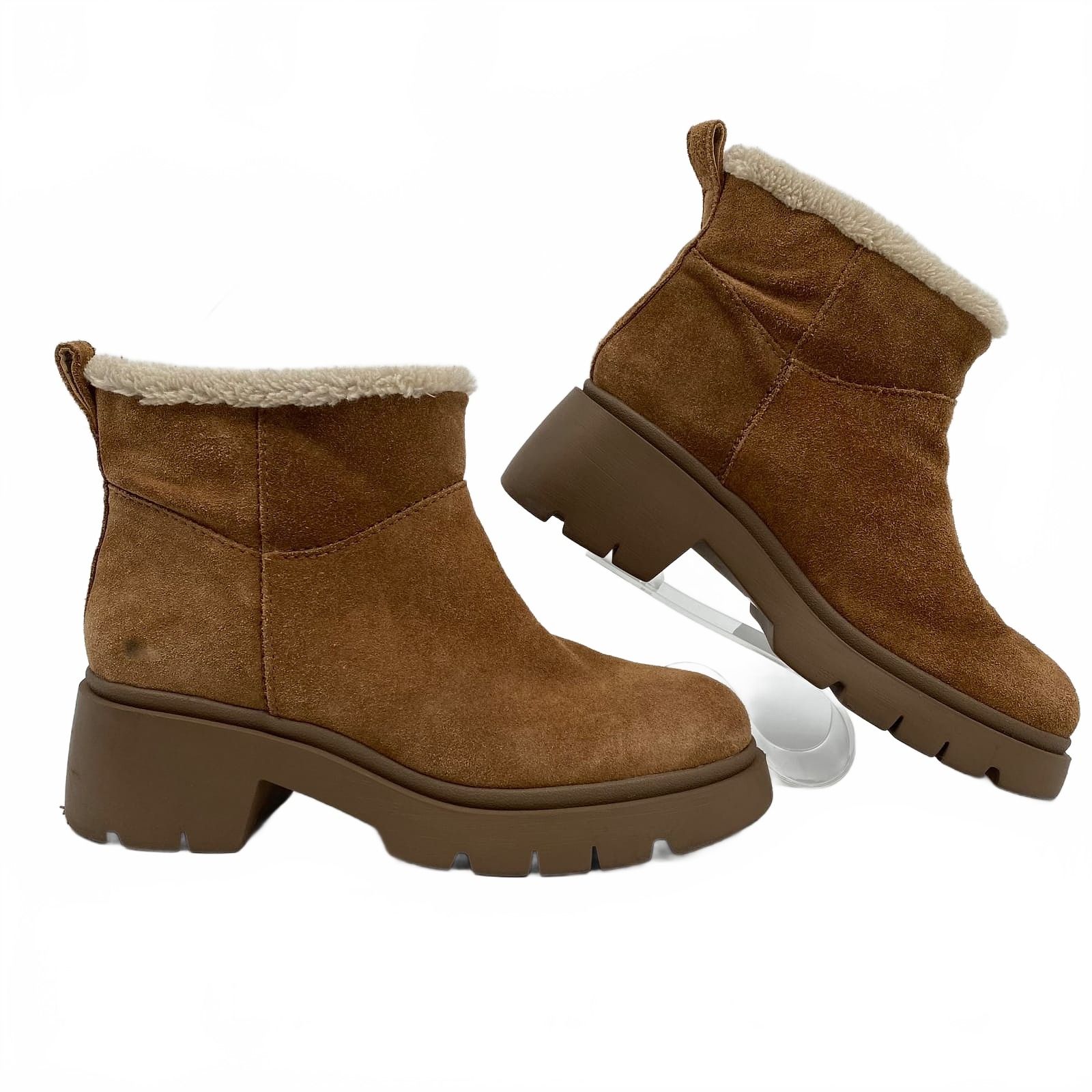 Steve Madden Brown Hatcher Ankle Boots