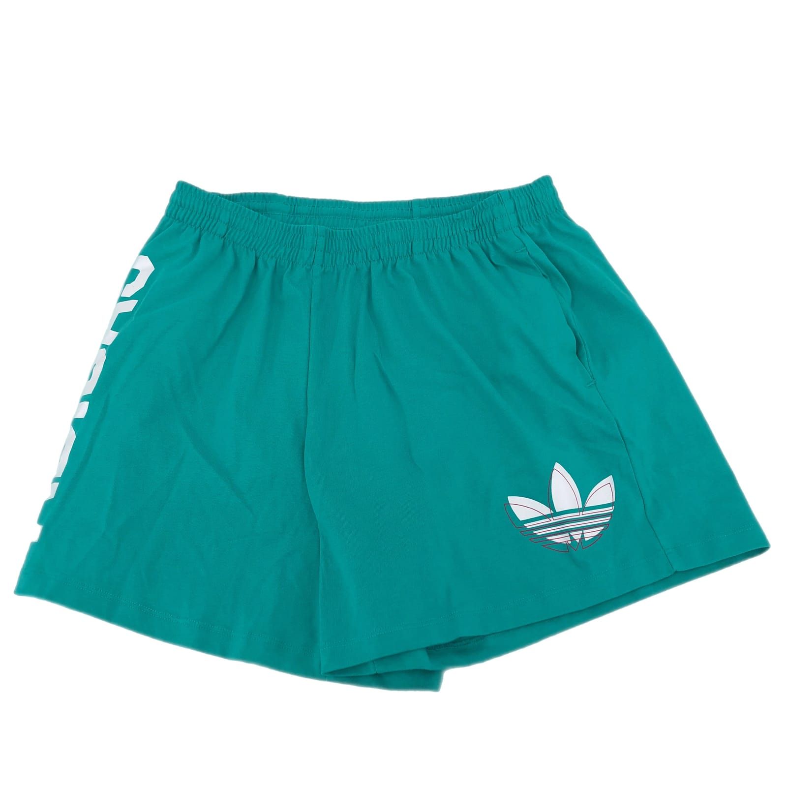 adidas Blue High Rise Sweat Shorts