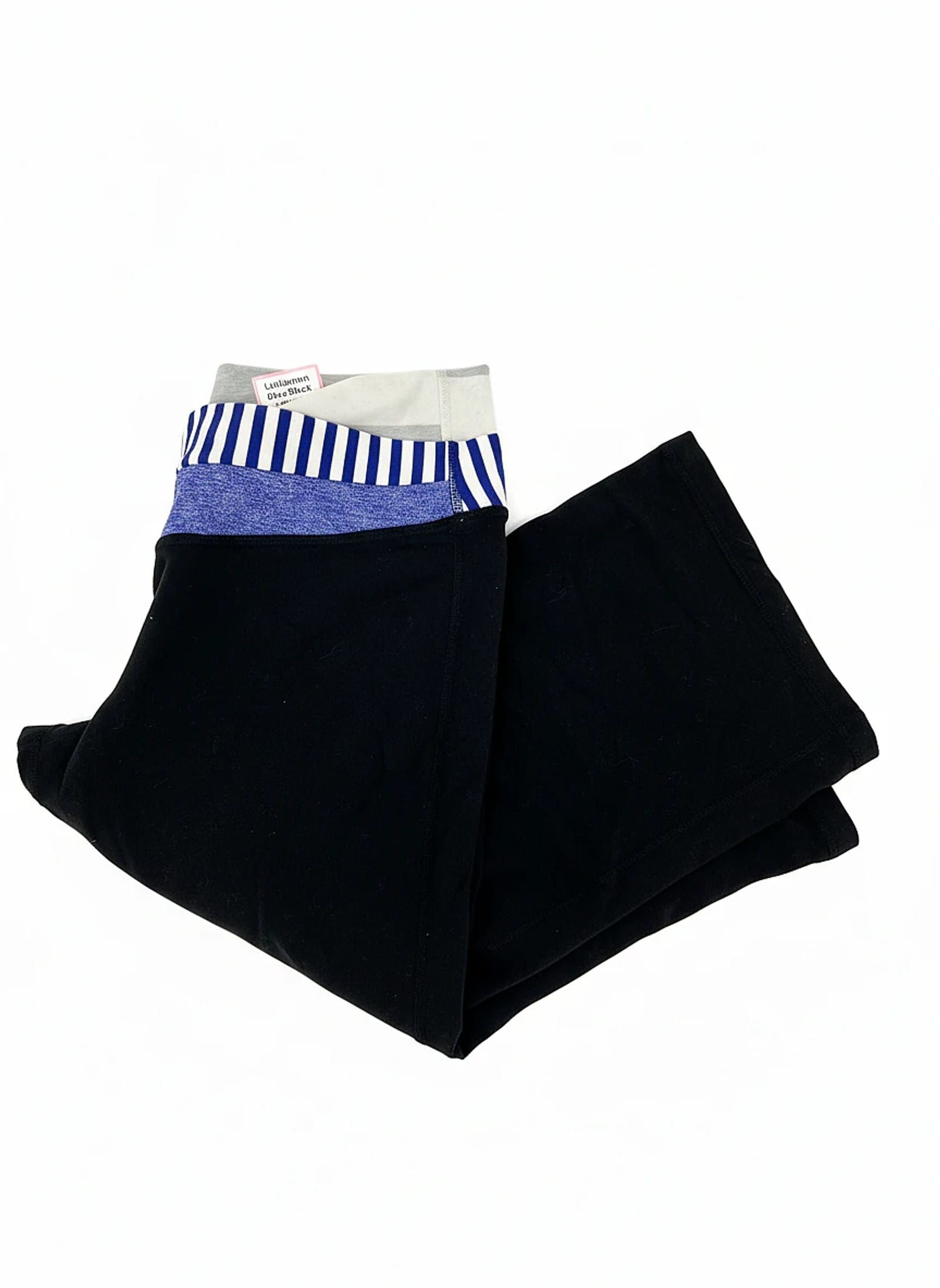 lululemon Black Cropped Yoga Pants