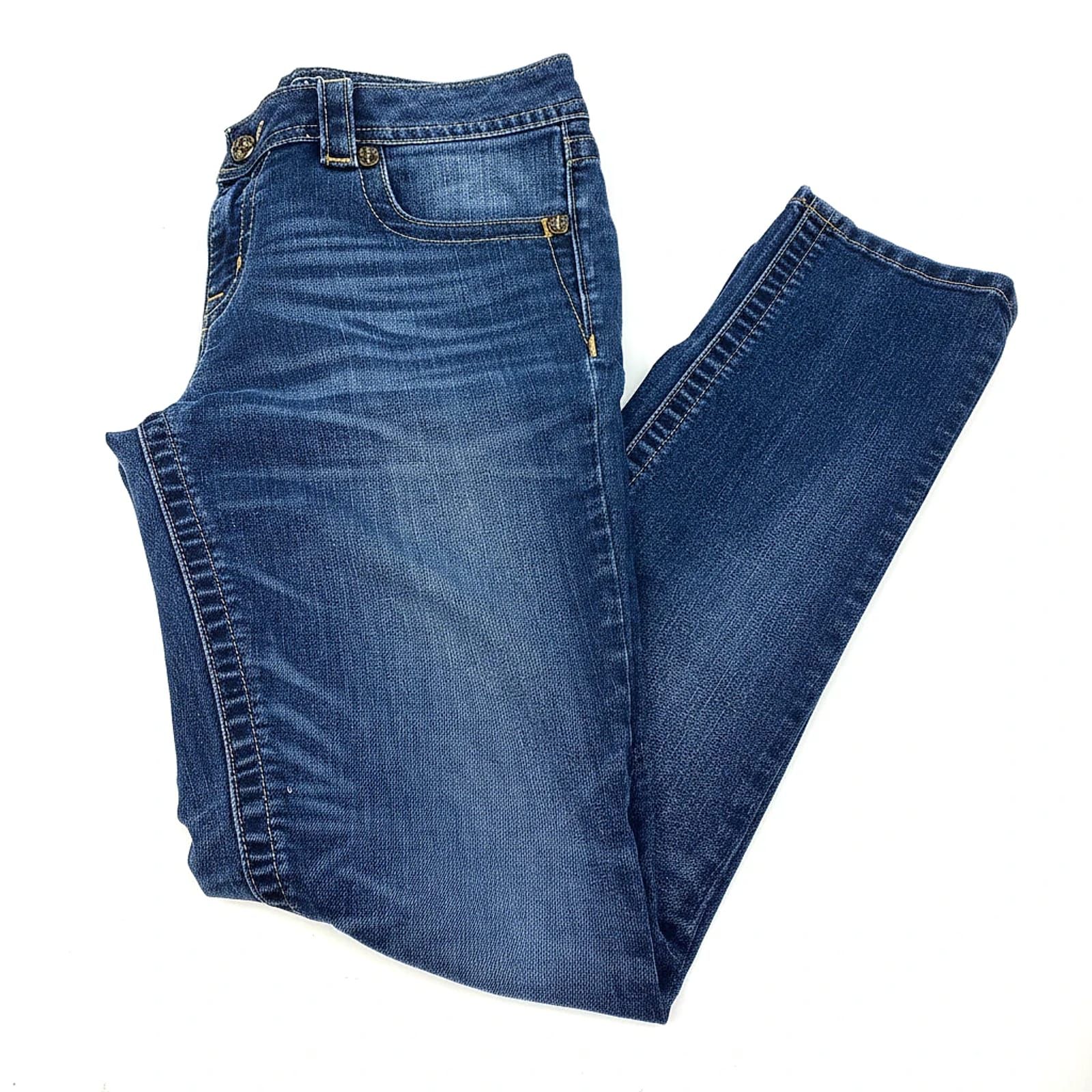 Miss Me Blue Skinny Jeans