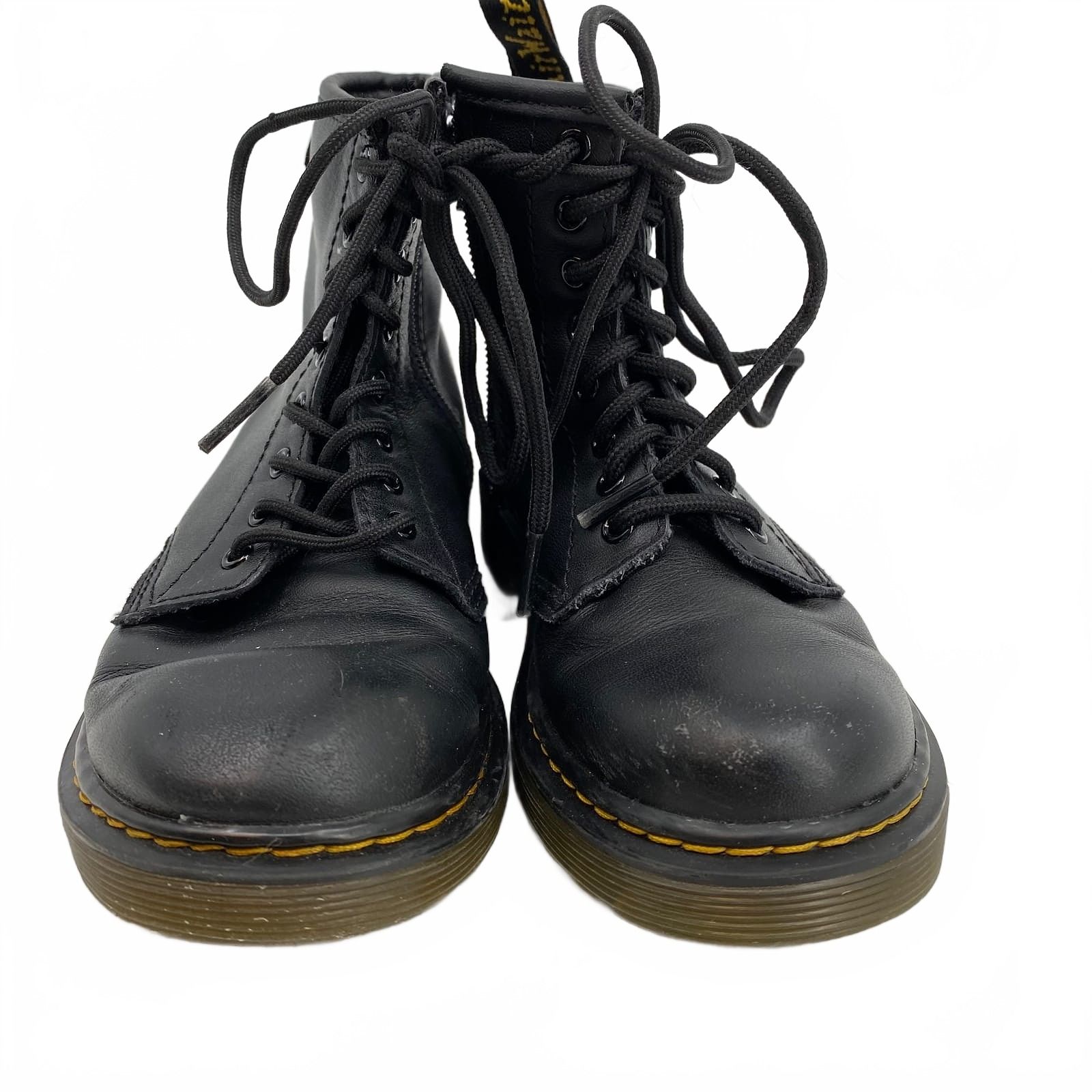 Dr. Martens Black Synthetic Rain Boots