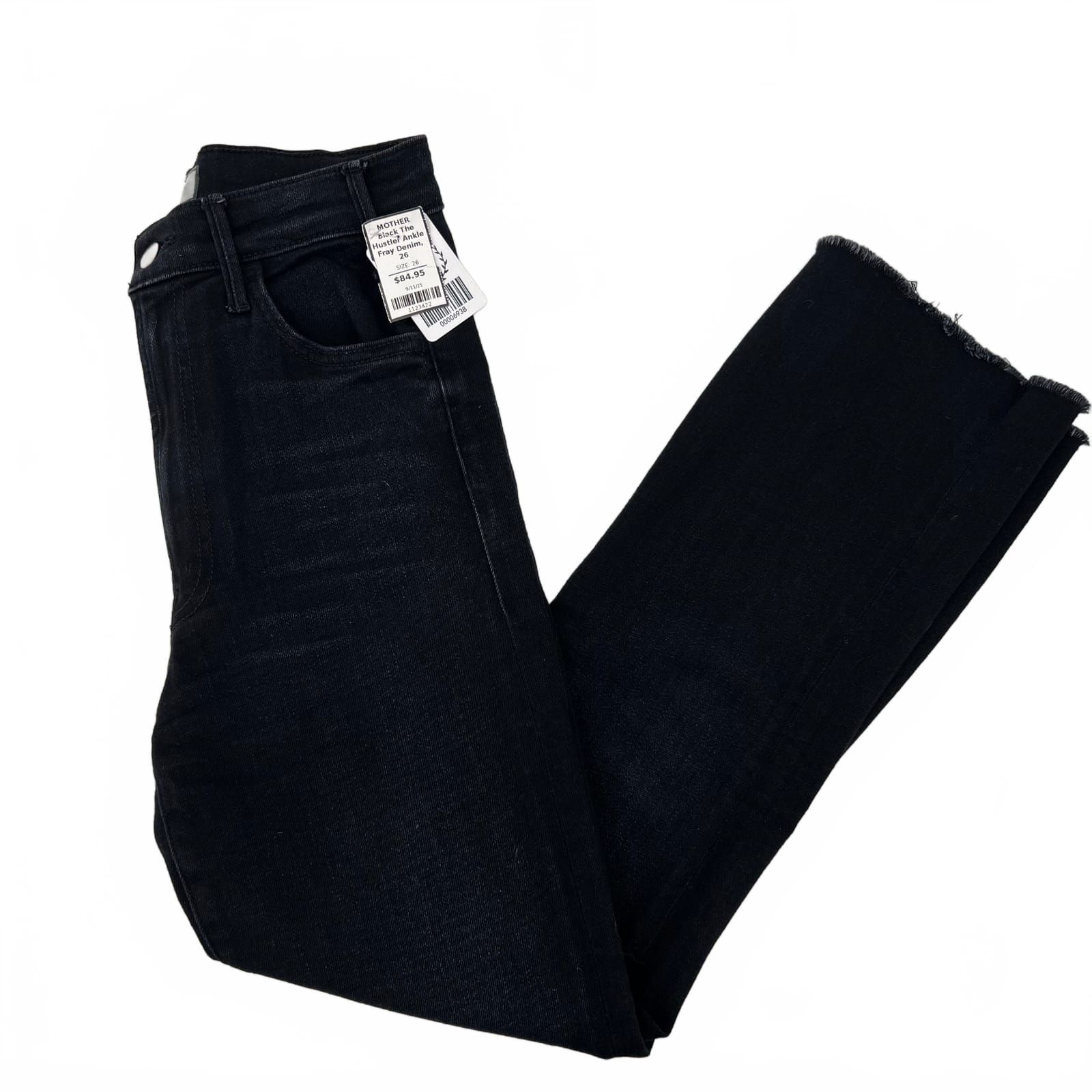 MOTHER The Hustle Ankle Fray Denim