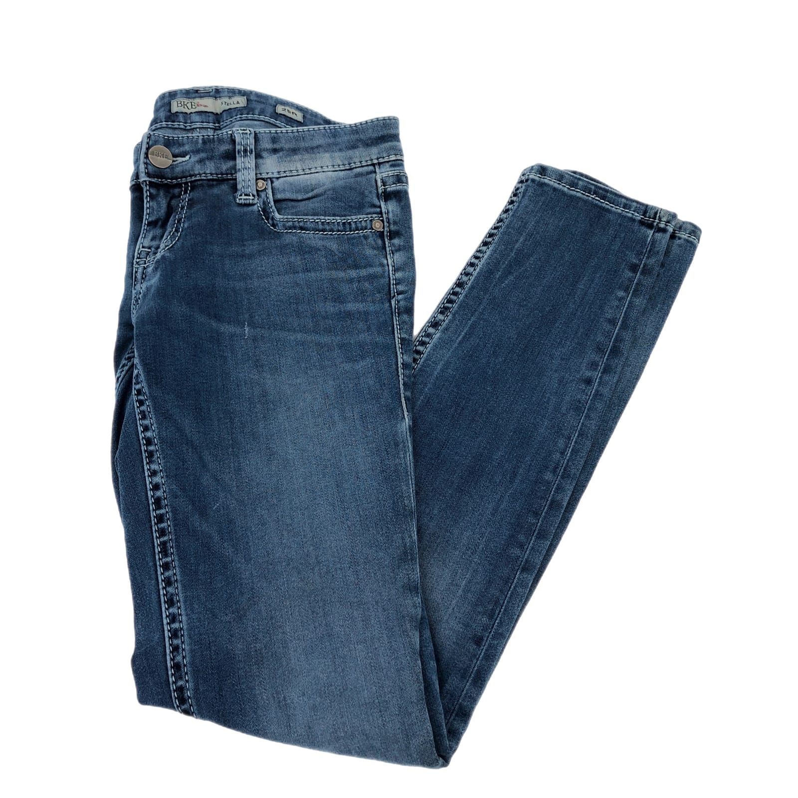 BKE Blue Low Rise Skinny Jeans