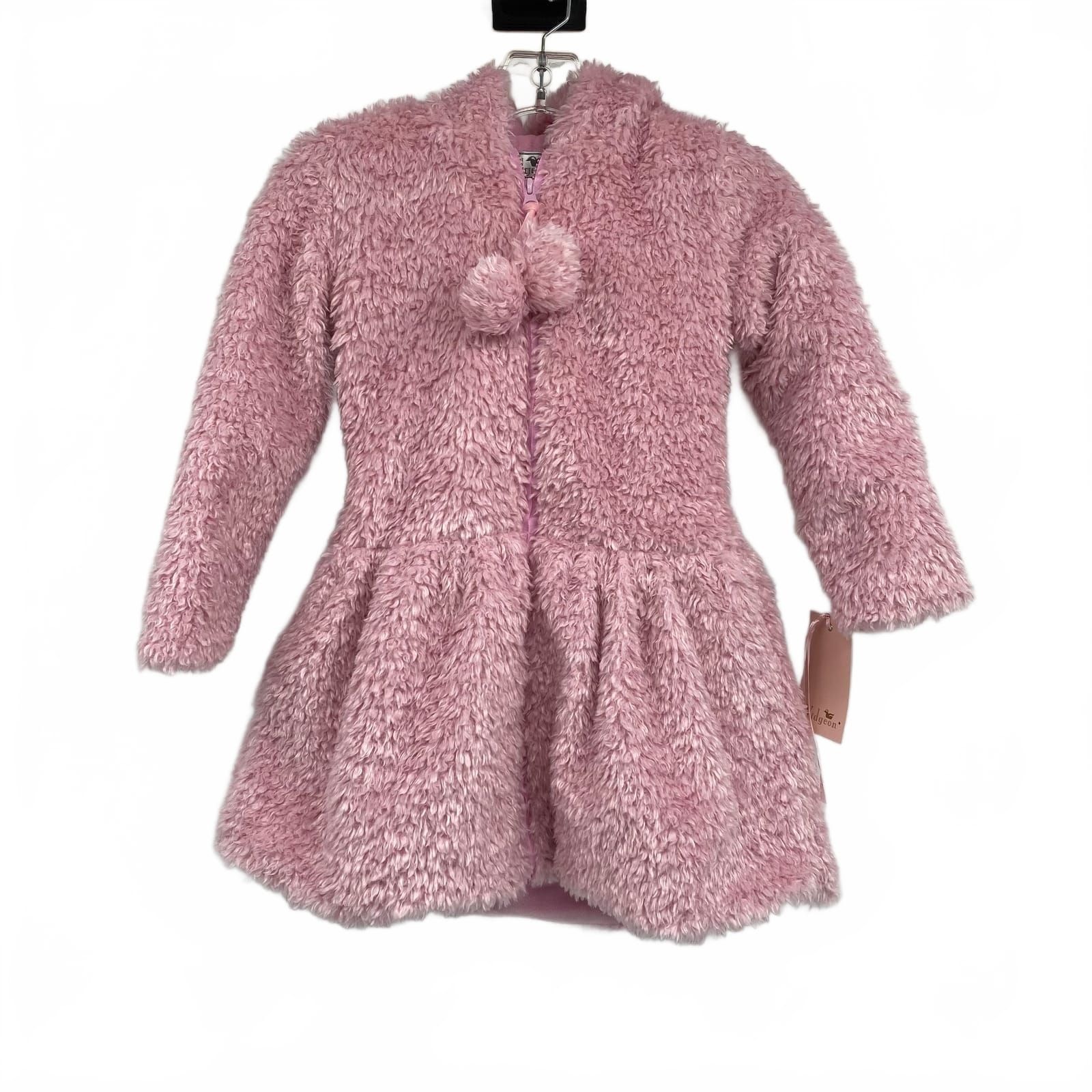 Widgeon Pink Synthetic Girls Pea Coat