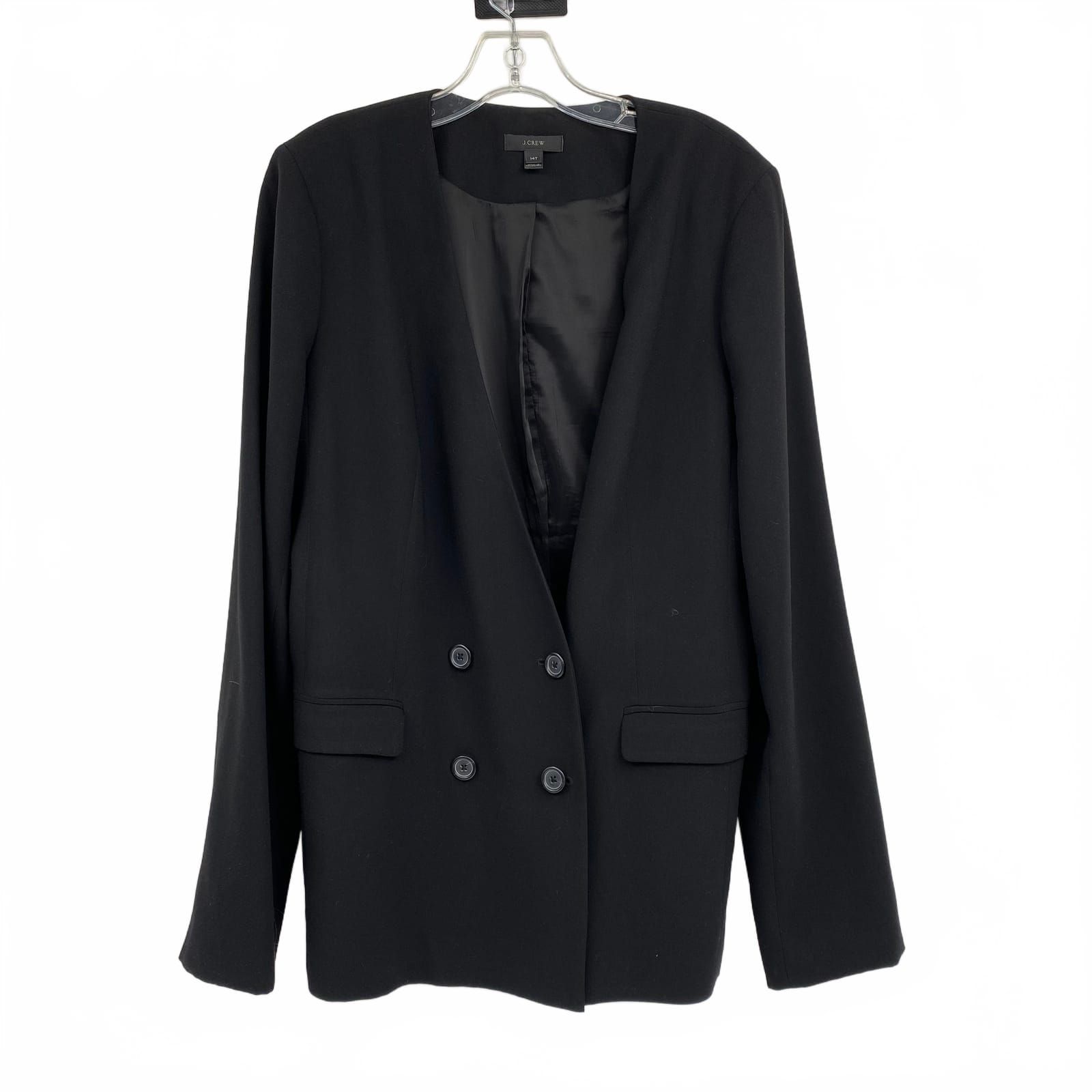 J. Crew Black Blazer Pant Suit