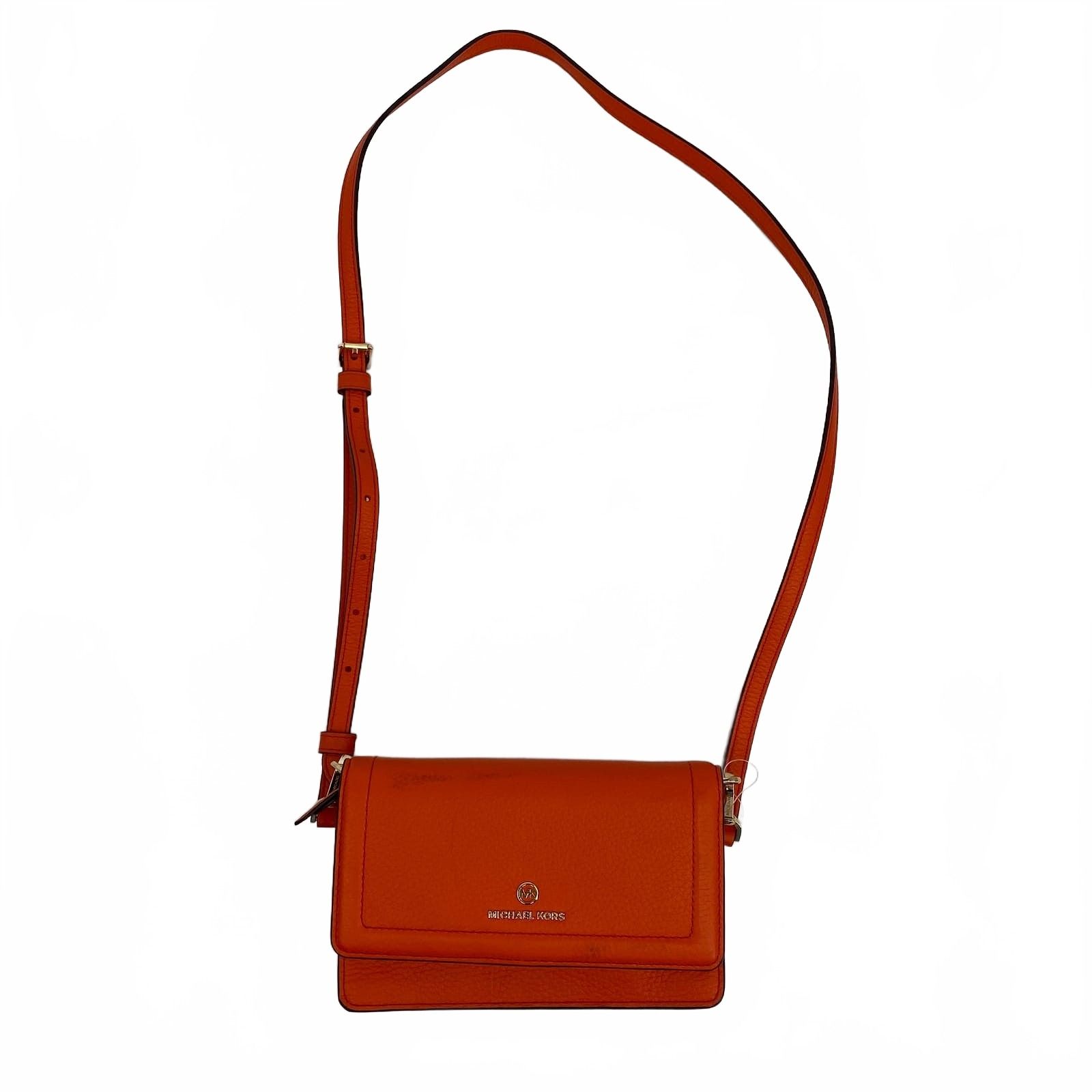 Michael Kors Orange Jet Set Crossbody Bag
