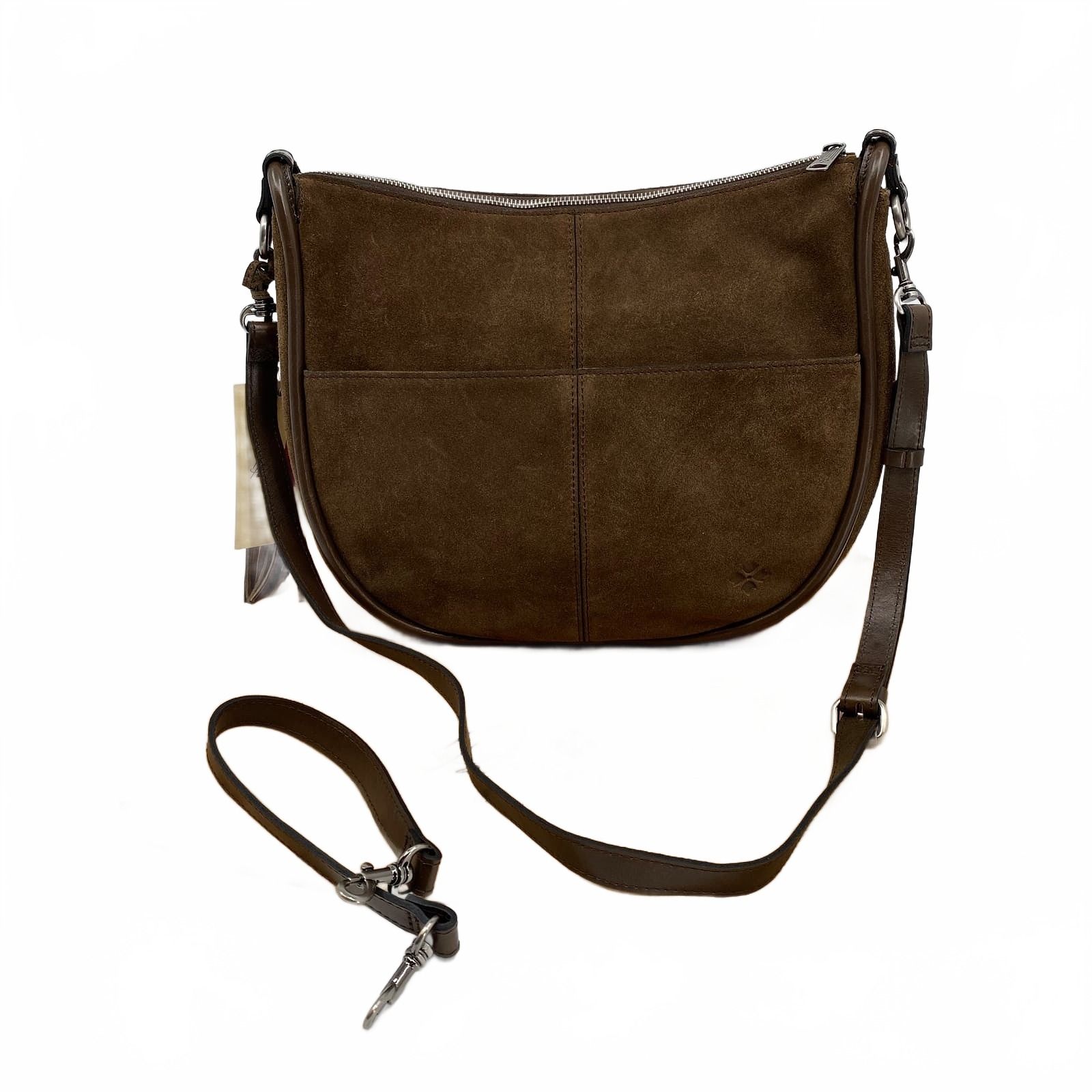 Patricia Nash Brown Shoulder Bag Mushroom Chiavari Hobo