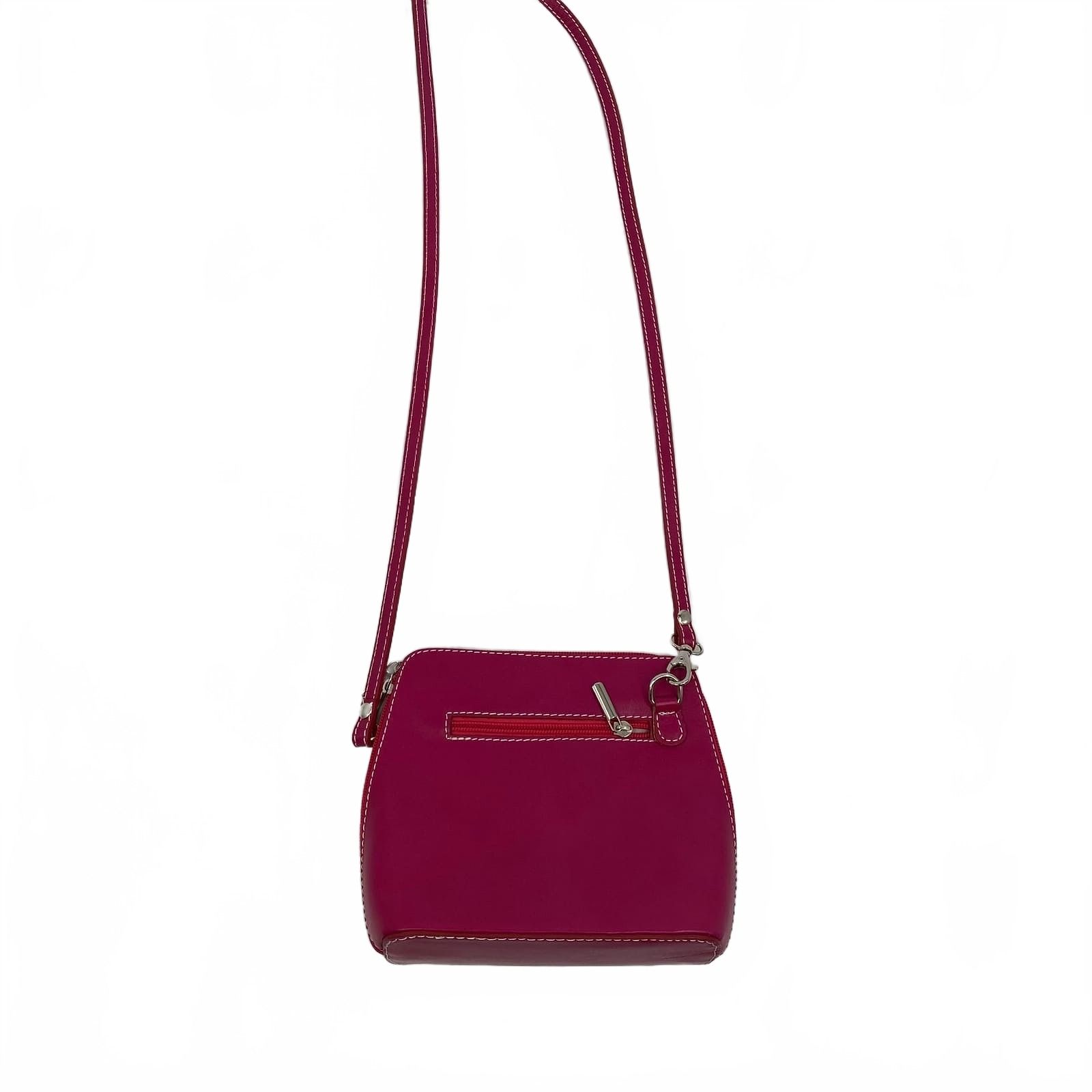 Florence Crossbody Pink Leather Bag
