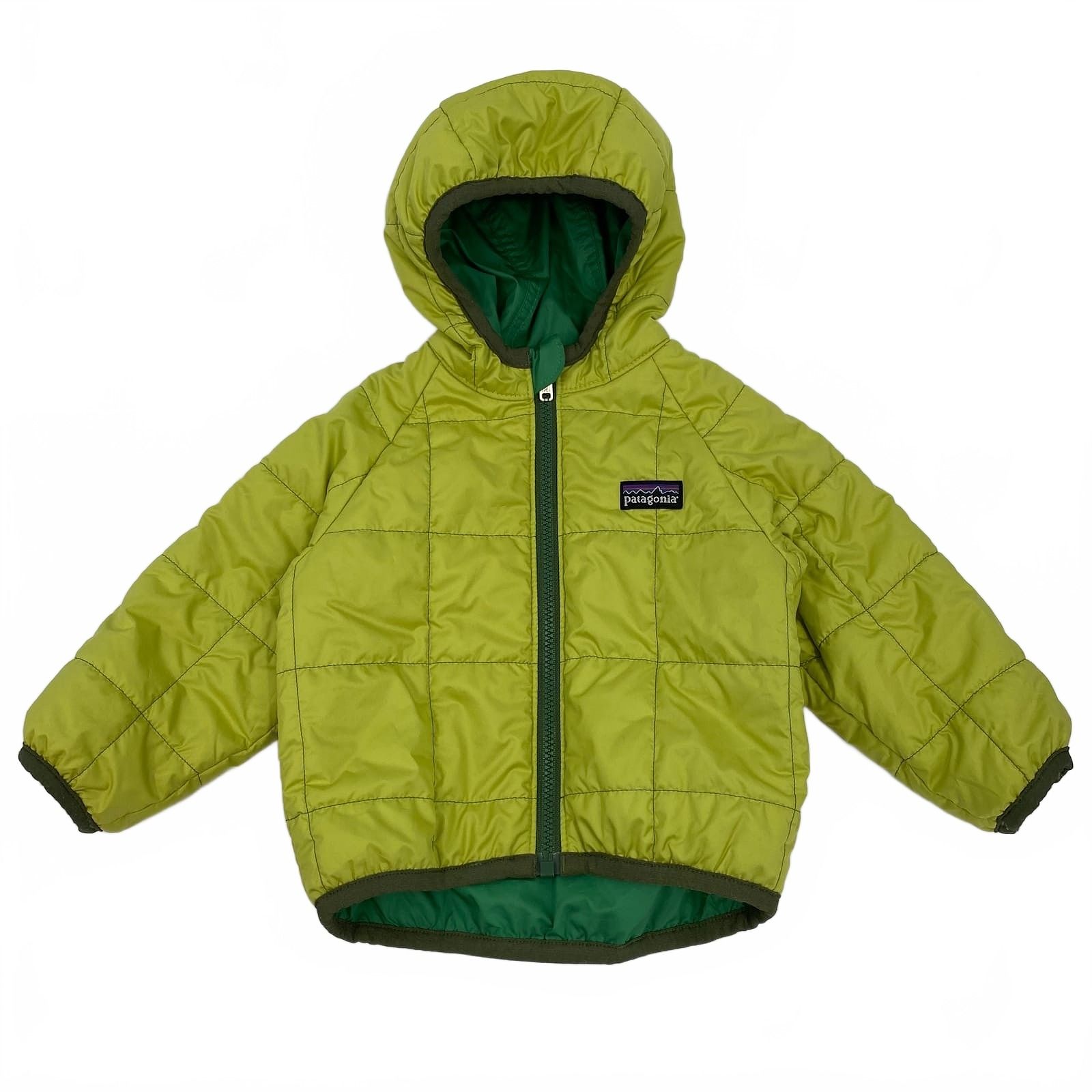 Patagonia Green Puffer Reversible