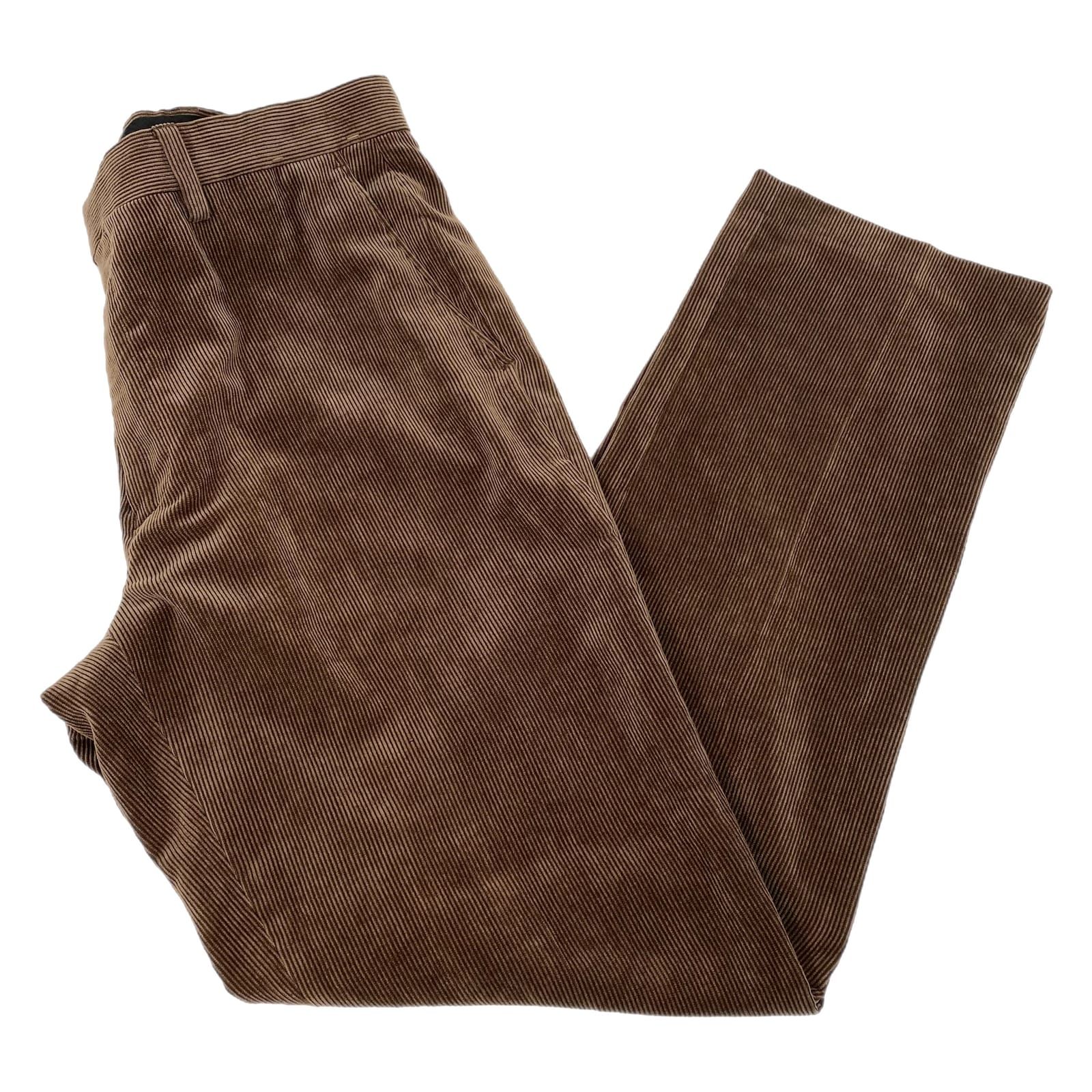 Louis Raphael Brown Corduroy Pants
