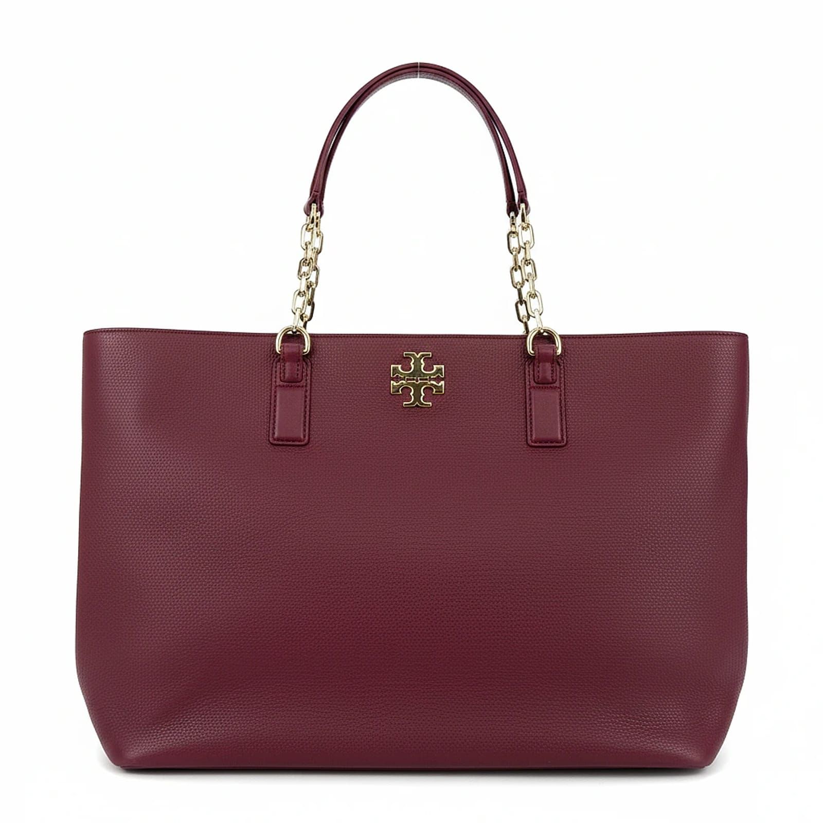 Tory Burch Burgundy Tote