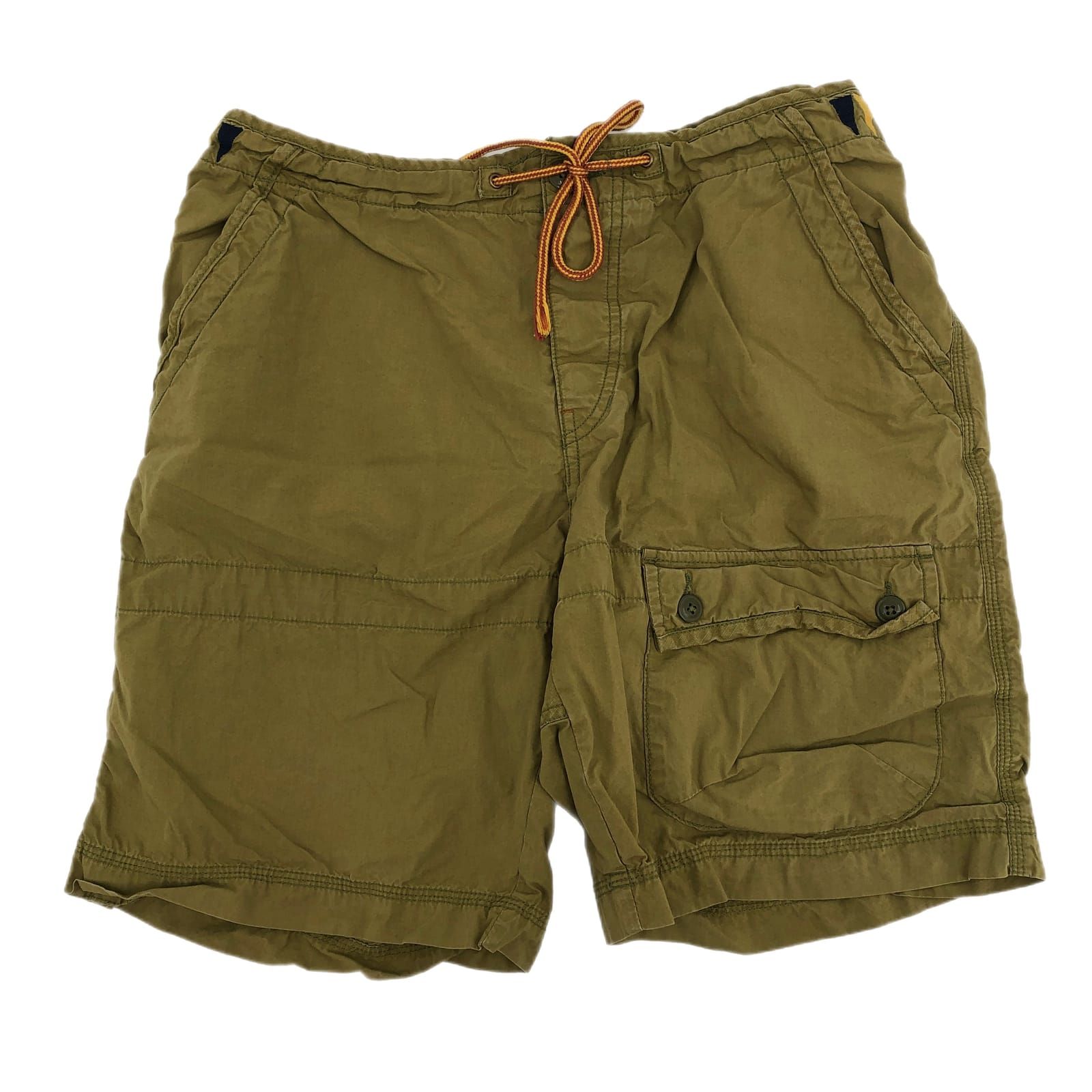 Green Breathable Cargo Shorts
