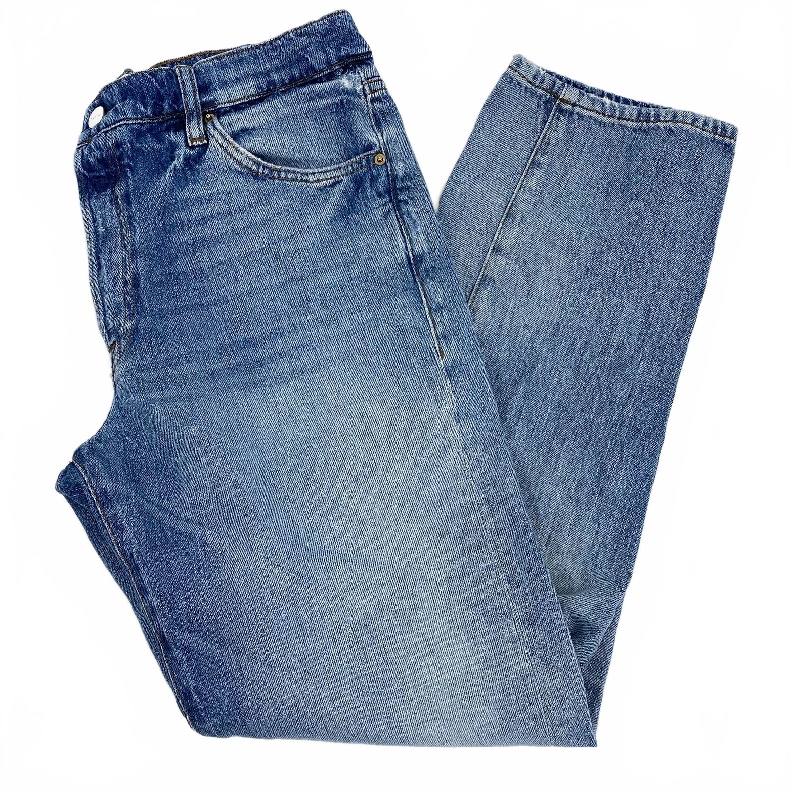 Frame Denim Light Wash Le Slouch Straight Leg Jeans