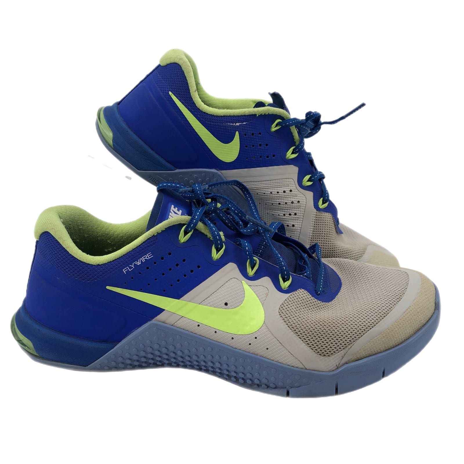 Nike Women's Athletic Shoes Gray/Blue Size 8.5 Good Condition