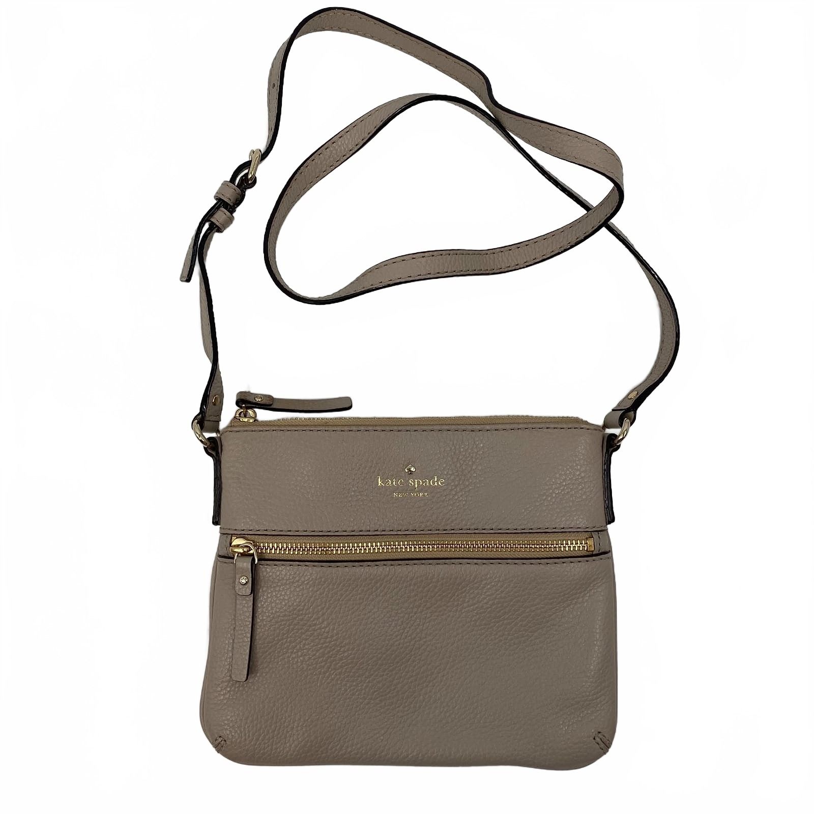 Kate Spade Taupe Cobble Hill Tenley Crossbody Purse