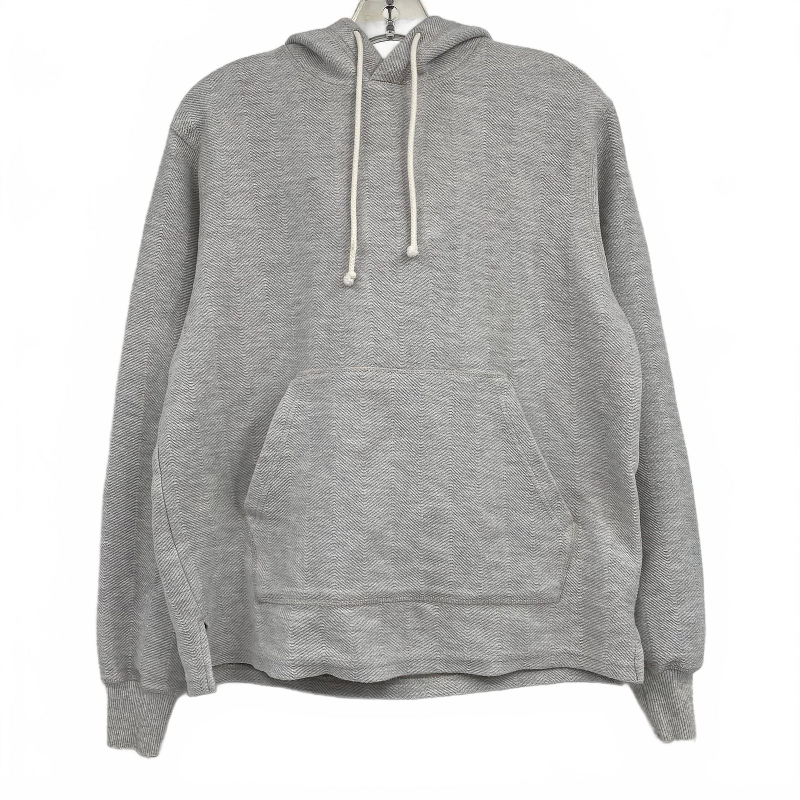 Aime Leon Dore Gray Knit Hoodie