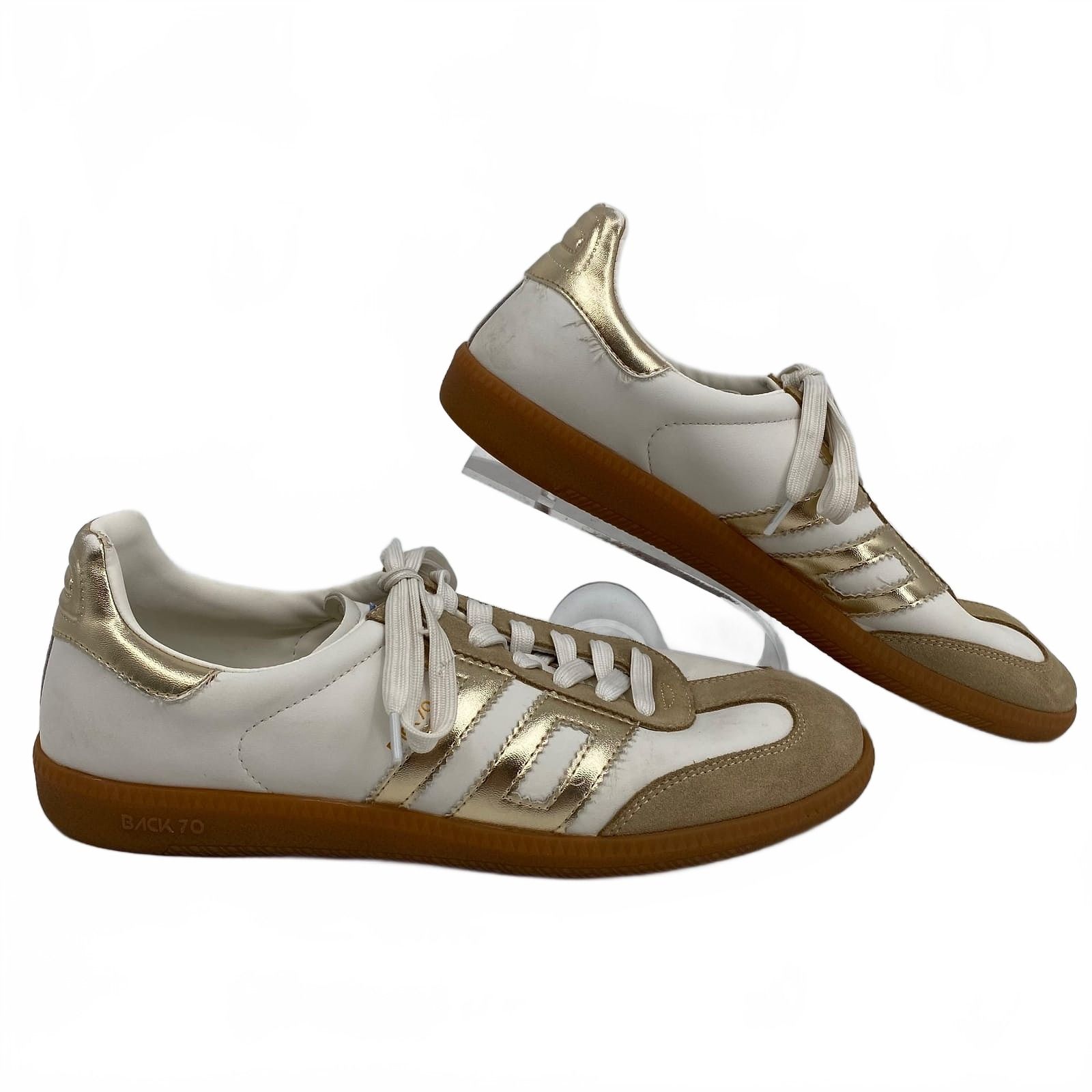 Back 70 White Gold Cloud Sneakers