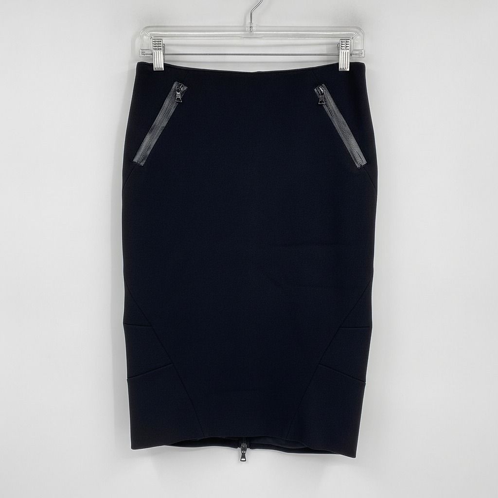 Prada Black Pencil Skirt