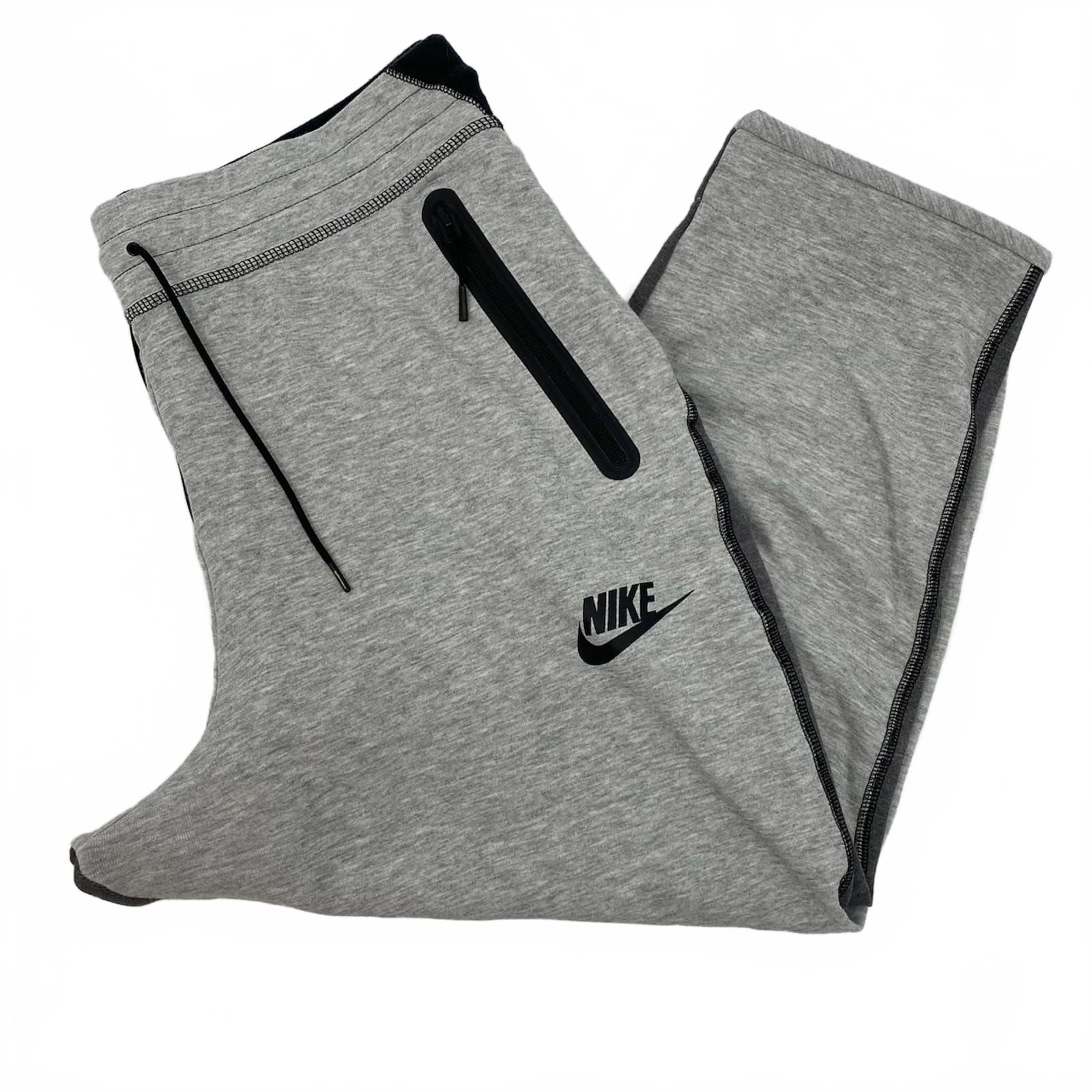Nike Gray Black Cropped Joggers