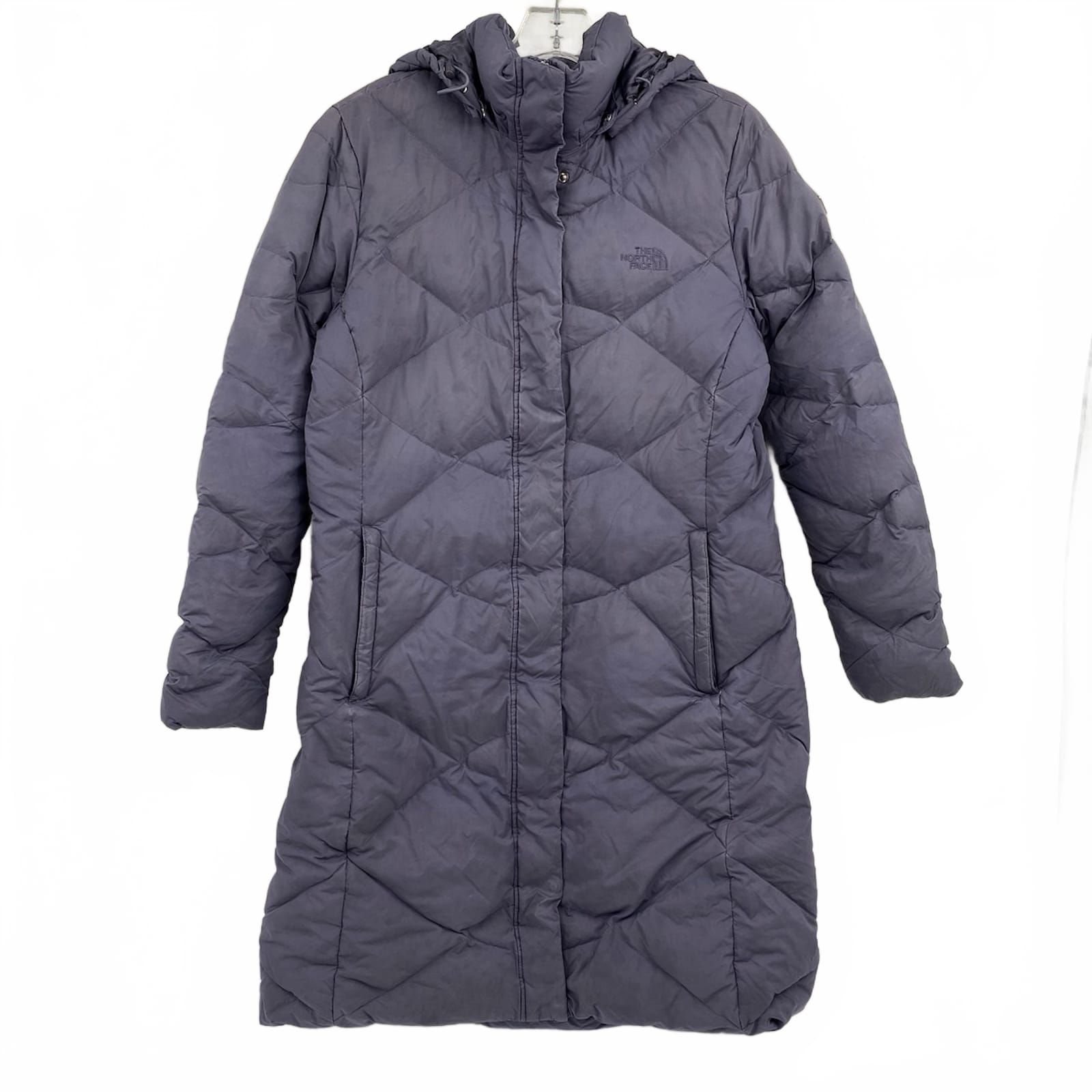 The North Face Purple 600 Mid-Length Puffer Jacket