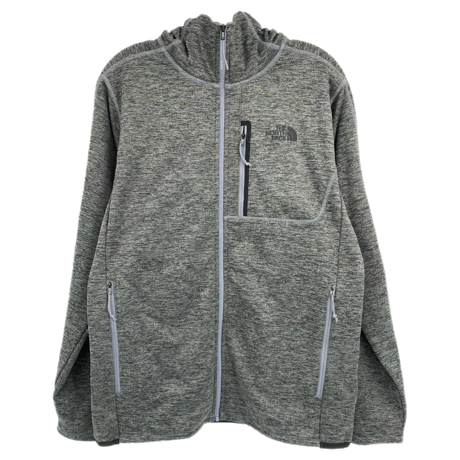 The North Face Gray Lightweight Zip-Up Jacket