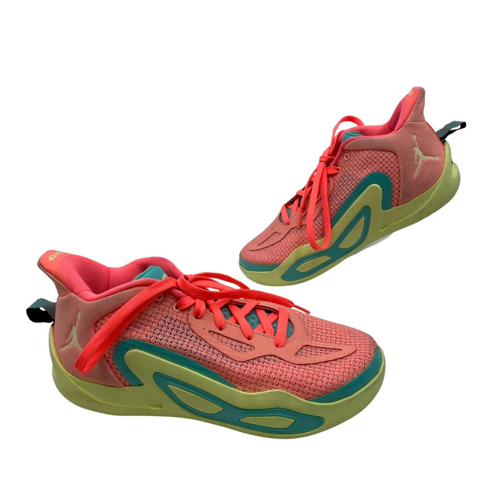 Jordan Pink & Blue Athletic Sneakers